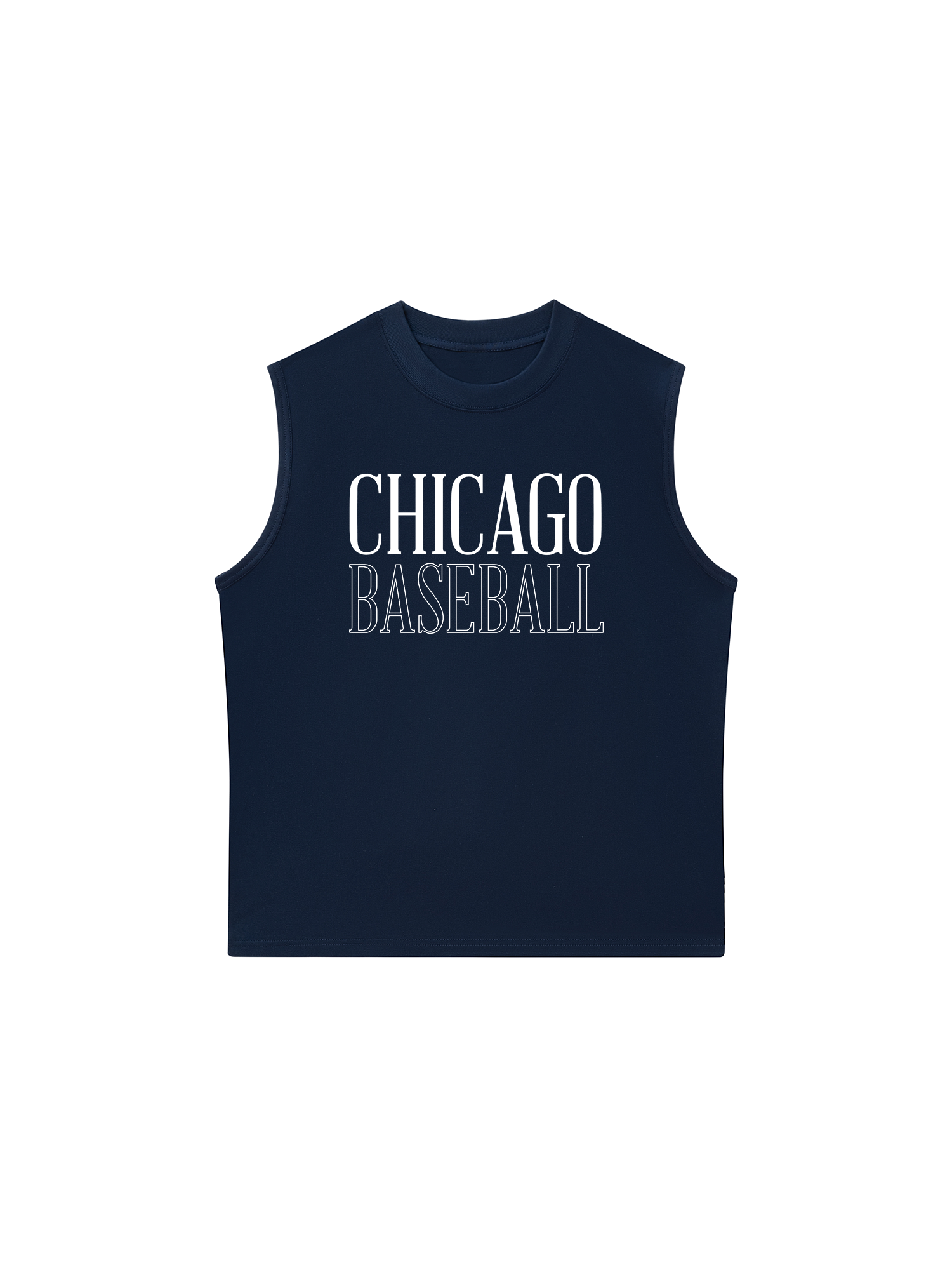 Áo Ba Lỗ Relaxed Fit Baseball Basic Chicago