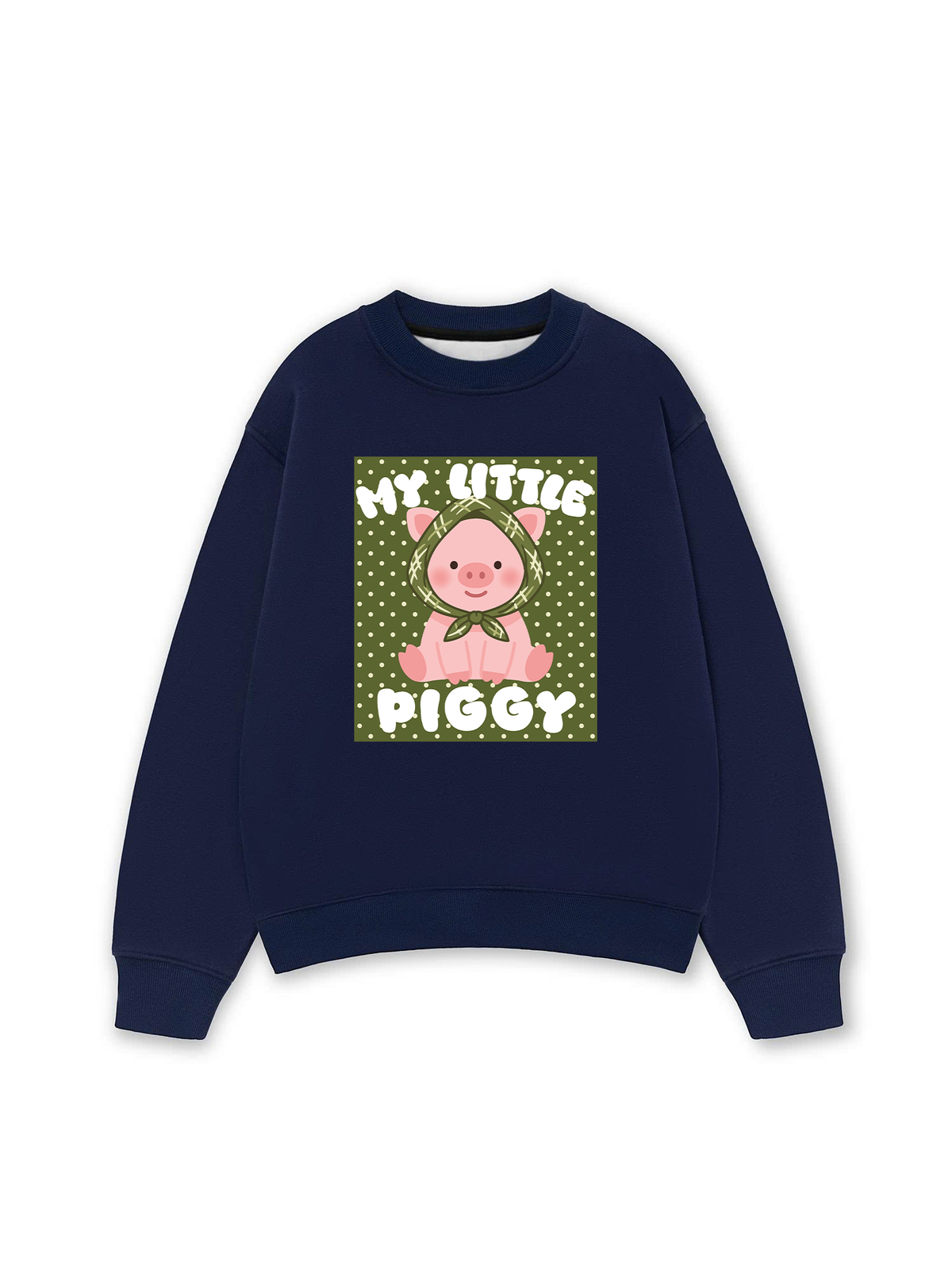 Áo Sweater Nỉ Hai Da Farm My Litle Piggy
