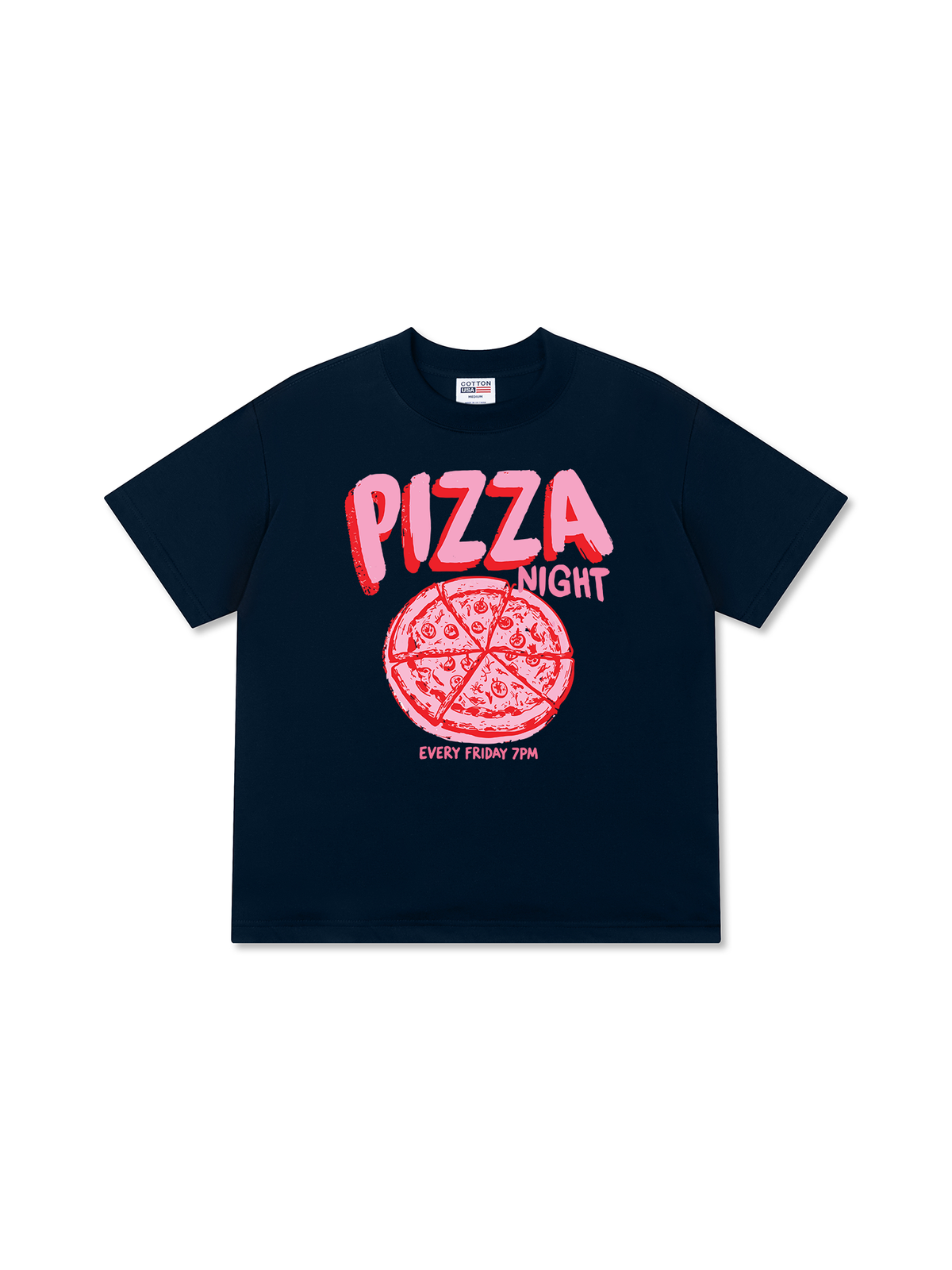 Áo Thun Relaxed Fit Pizza Night