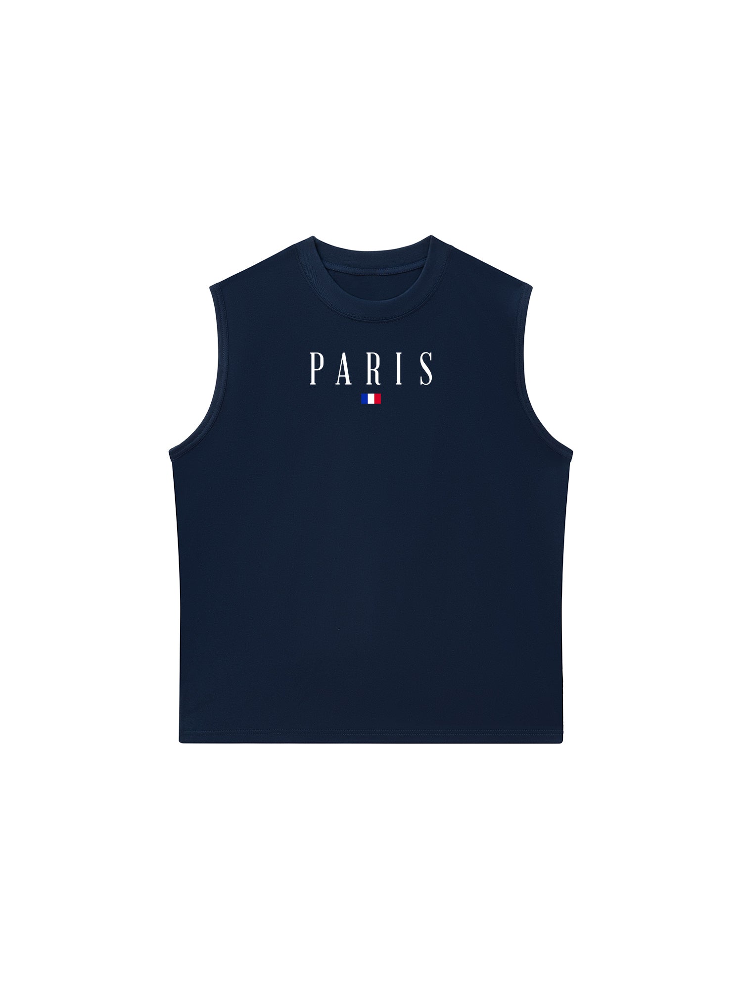 Áo Ba Lỗ Relaxed Fit Paris Minimalist