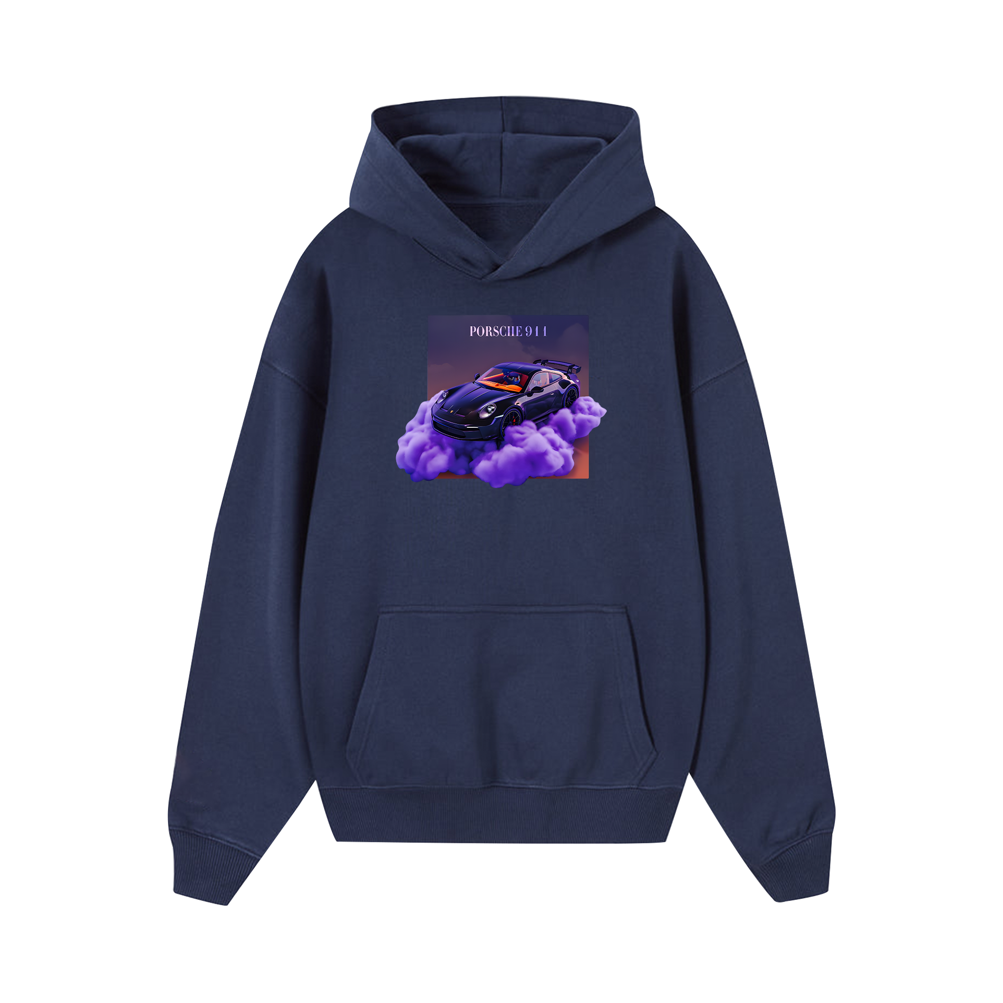 Porsche 911 Purple Clound Hoodie