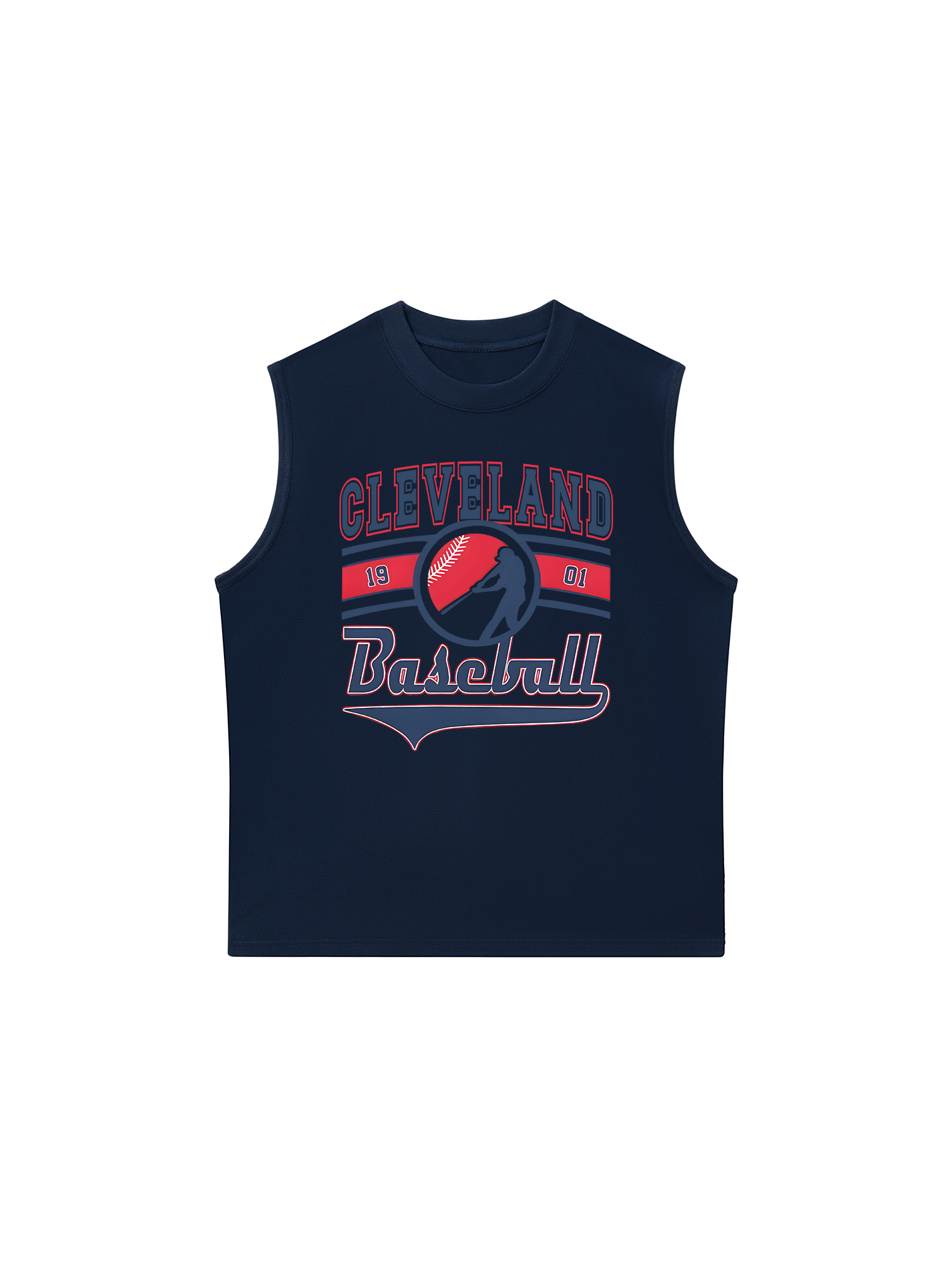 Áo Ba Lỗ Relaxed Fit Baseball Cleveland