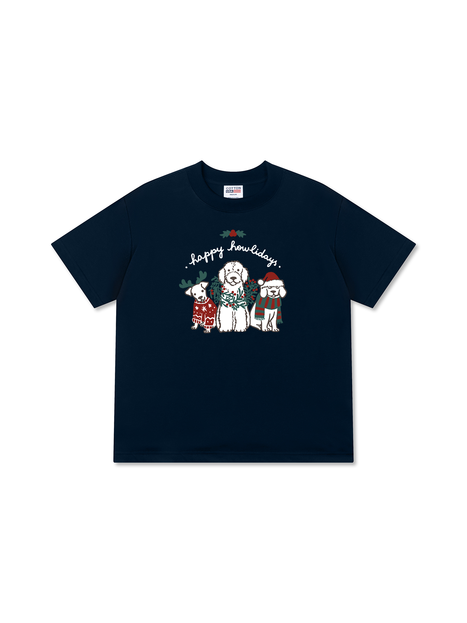 Áo Thun Relaxed Fit Happy Howlidays