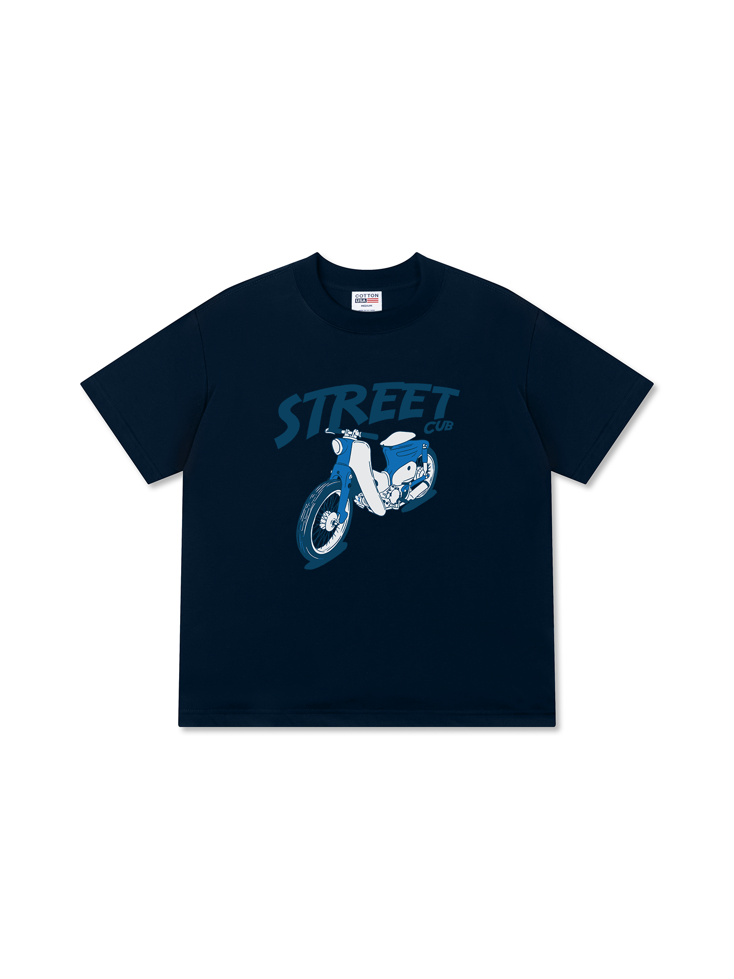 Áo Thun Relaxed Fit Motorbike Street Cub