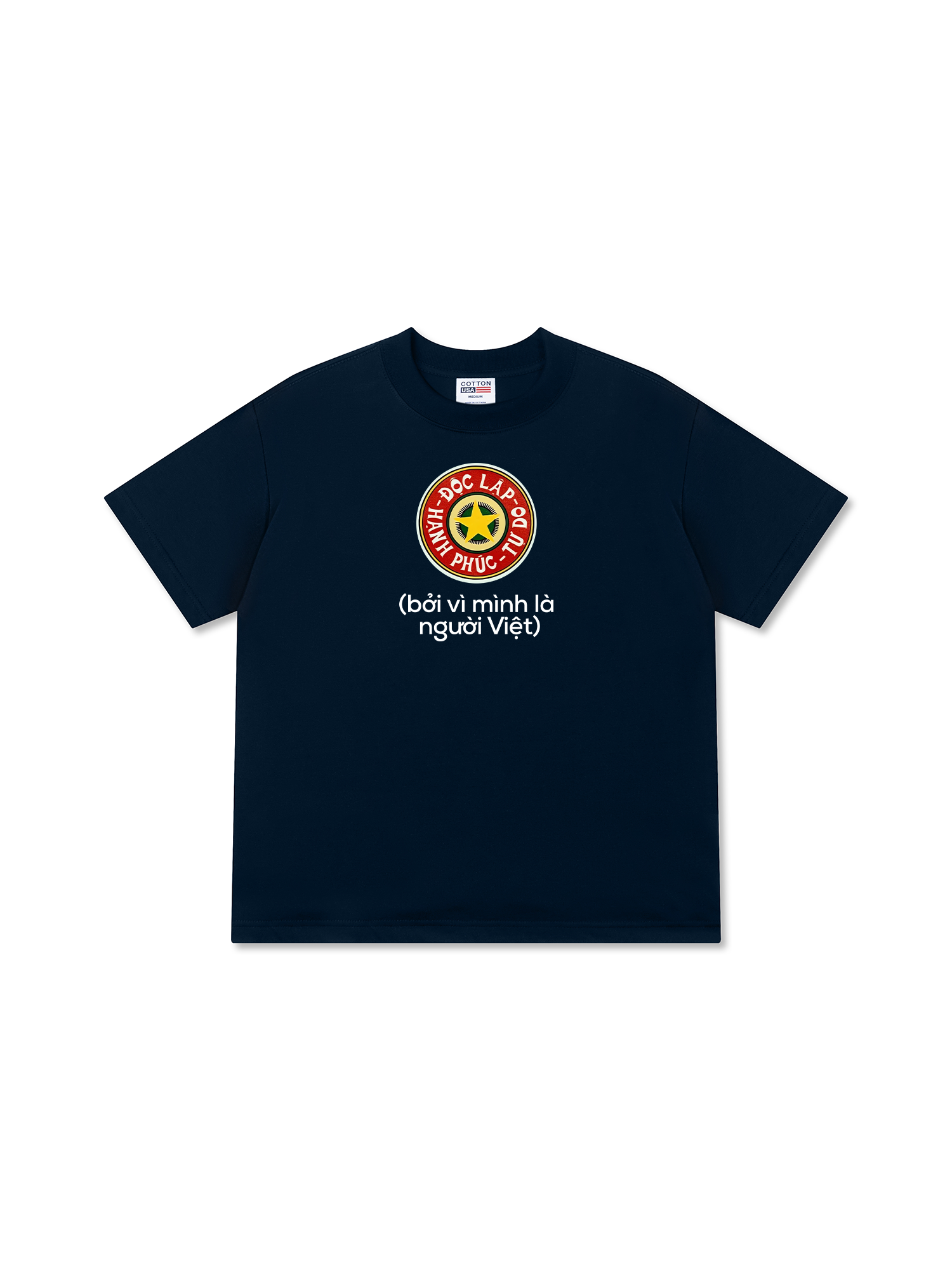 Áo Thun Relaxed Fit Cao Sao Đỏ