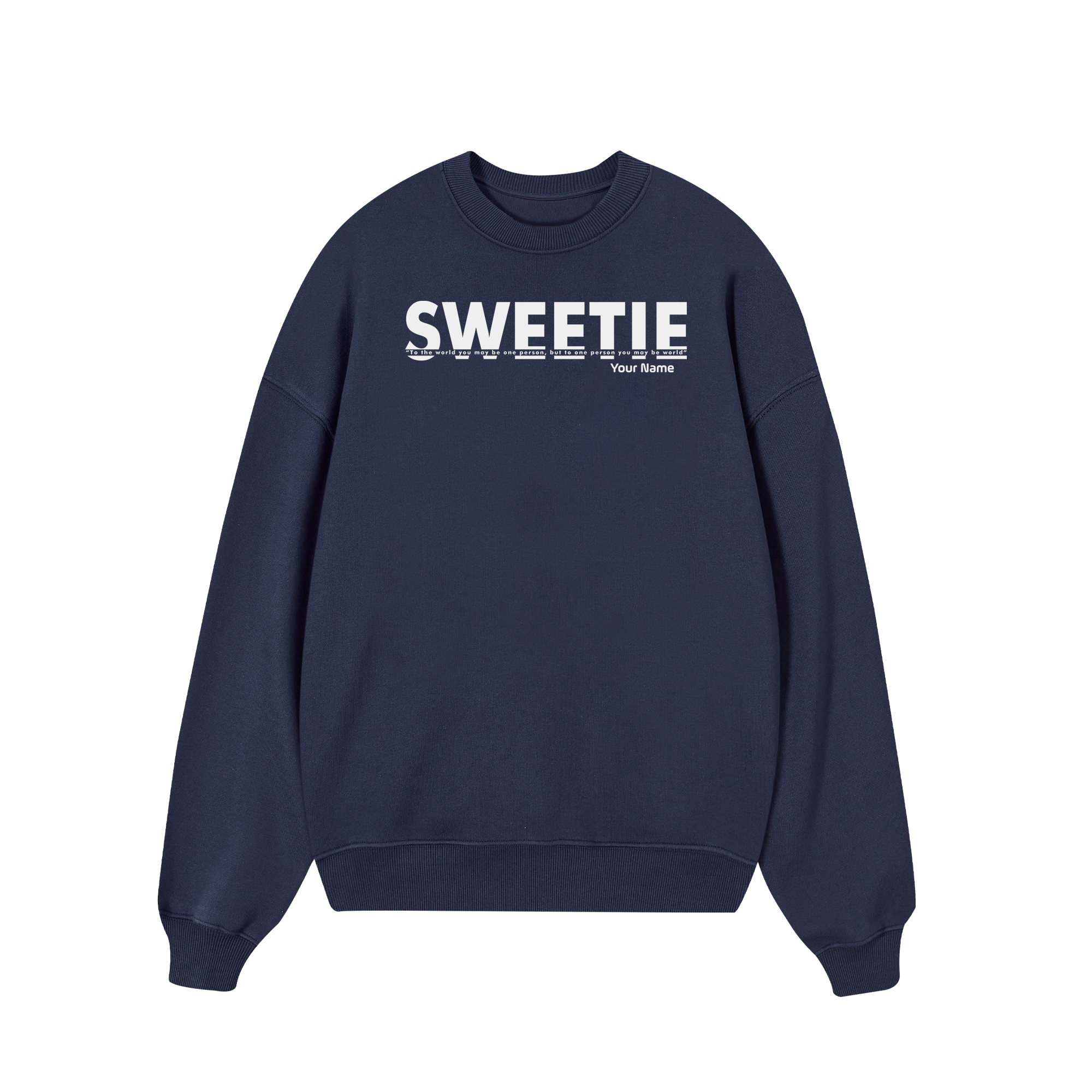 Custom Couple Sweetie Sweater