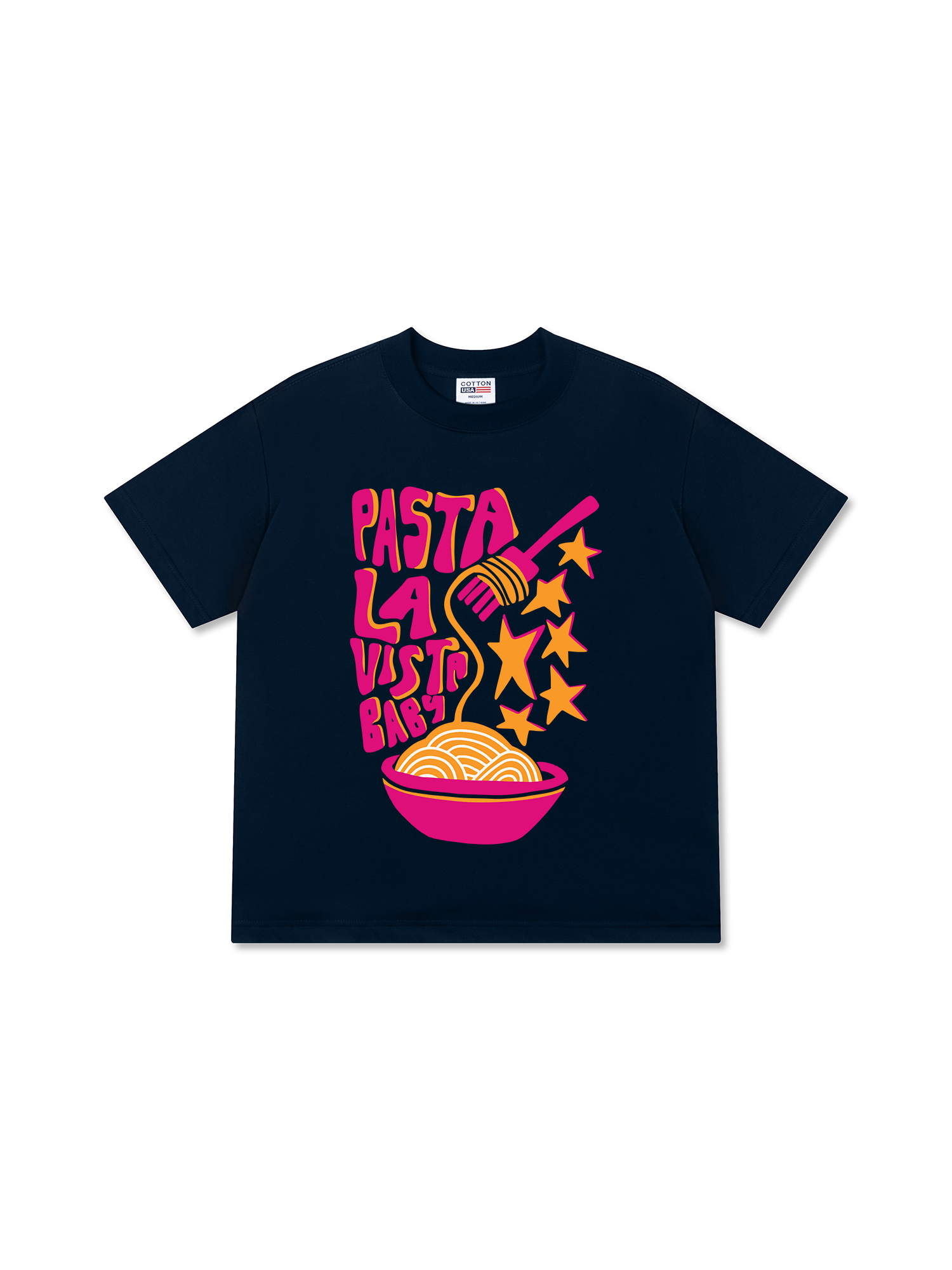 Áo Thun Relaxed Fit Yummy Mood Pasta La Vista Baby