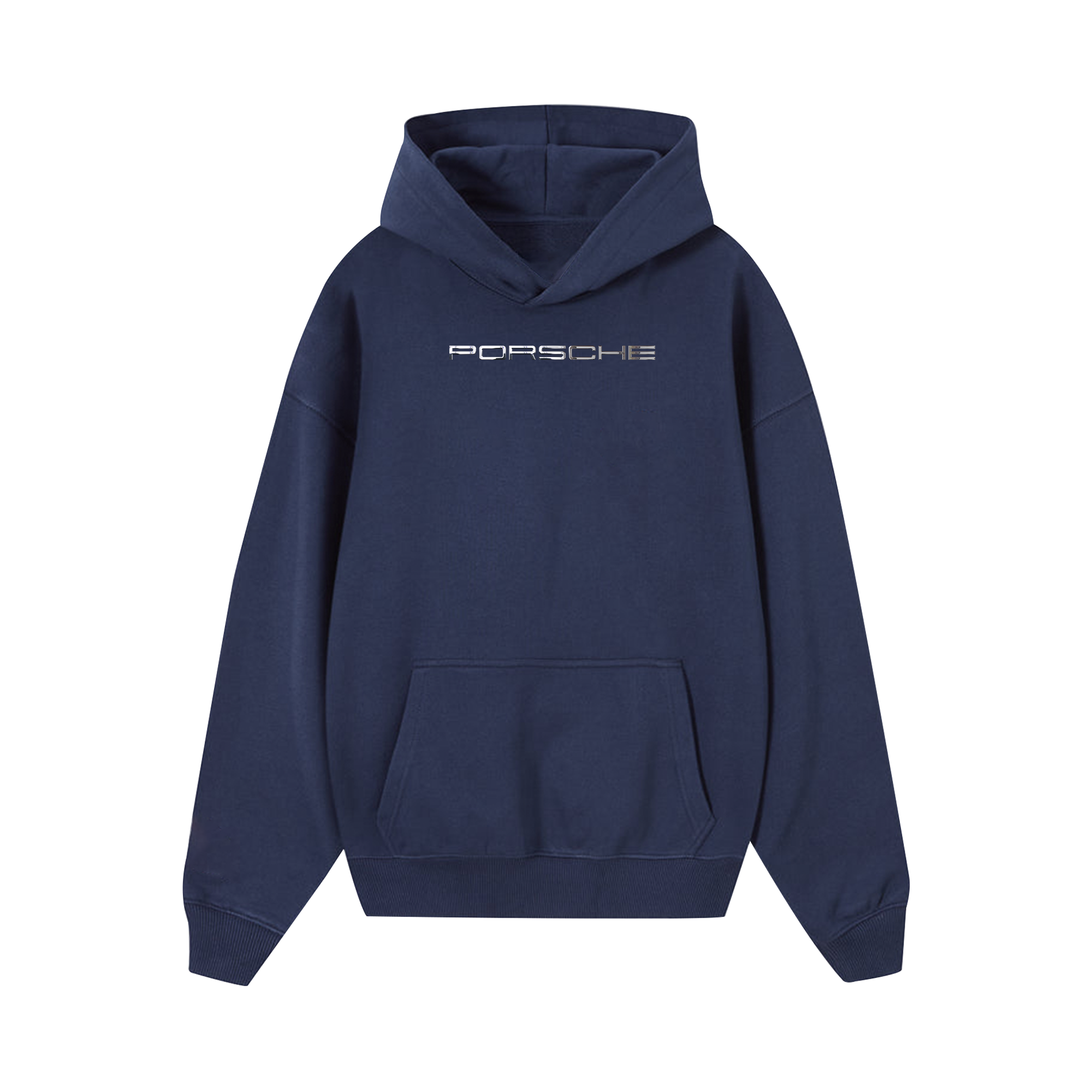 Porsche Chrome Typo Hoodie