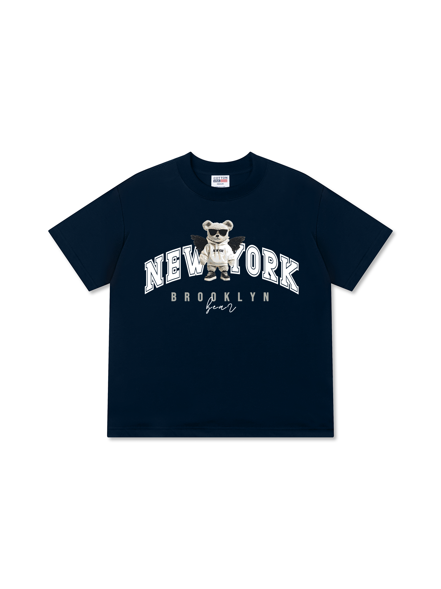 Áo Thun Relaxed Fit City New York Bear