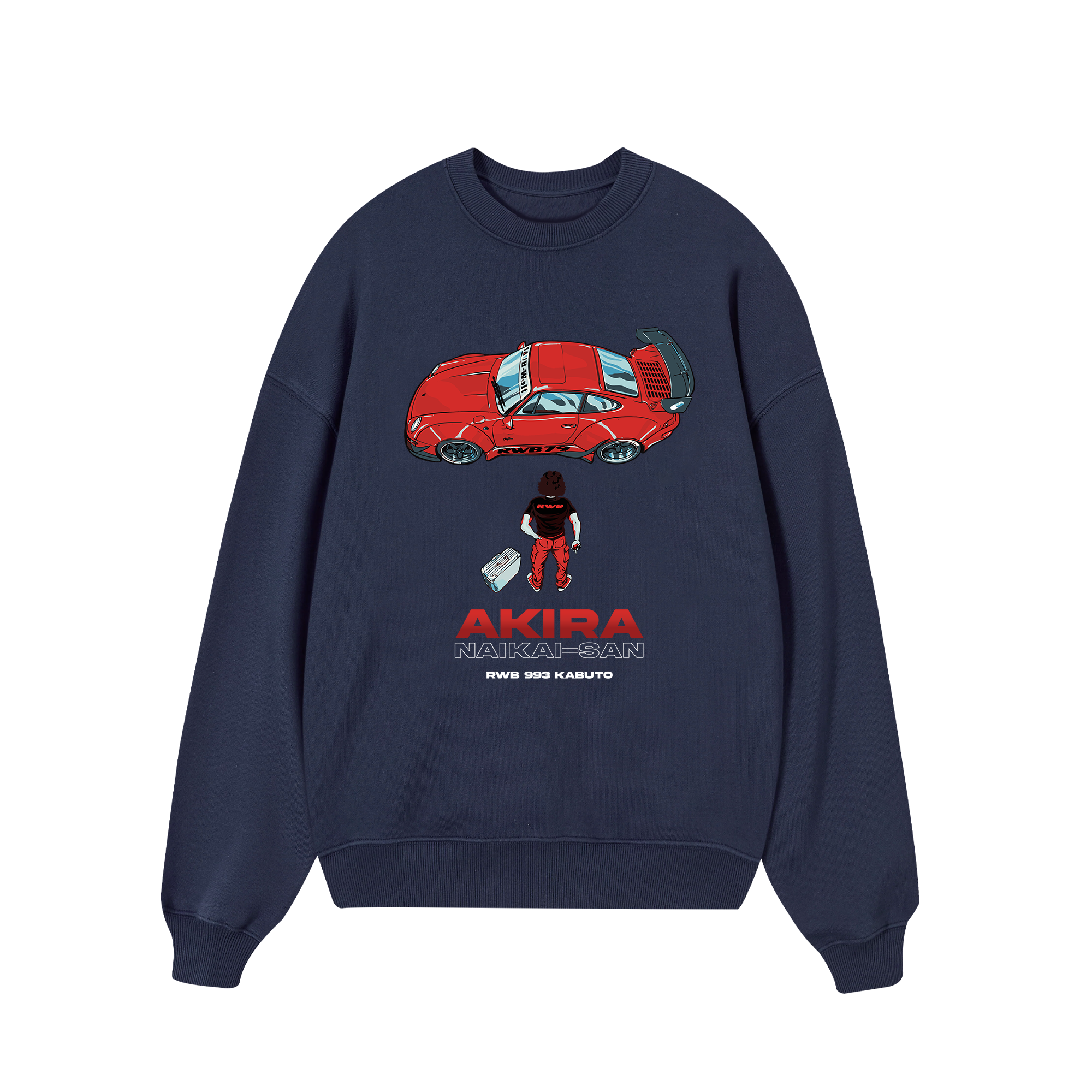 Porsche RWB 993 Kabuto Akira Sweater