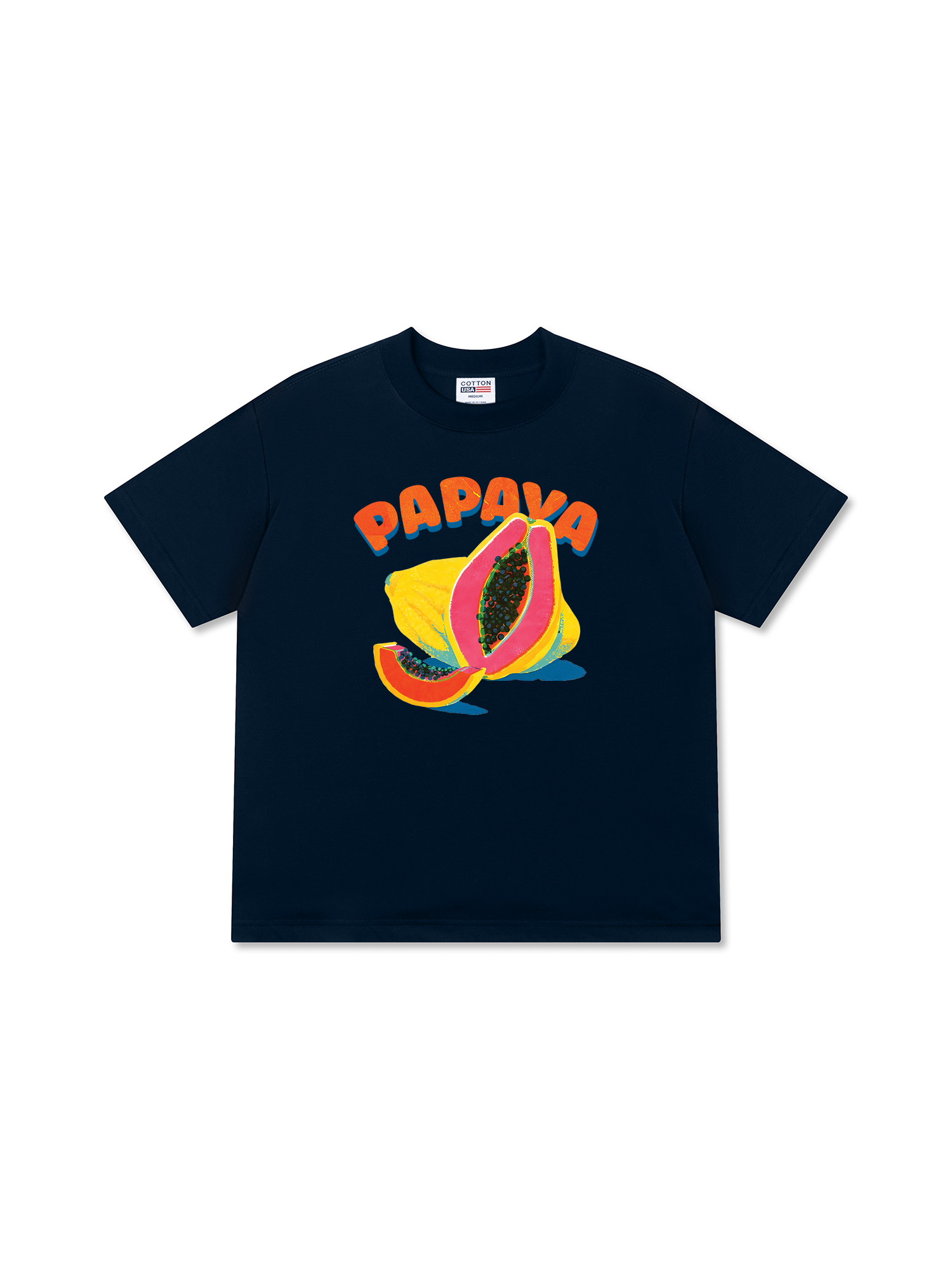 Áo Thun Relaxed Fit Tropical Papaya