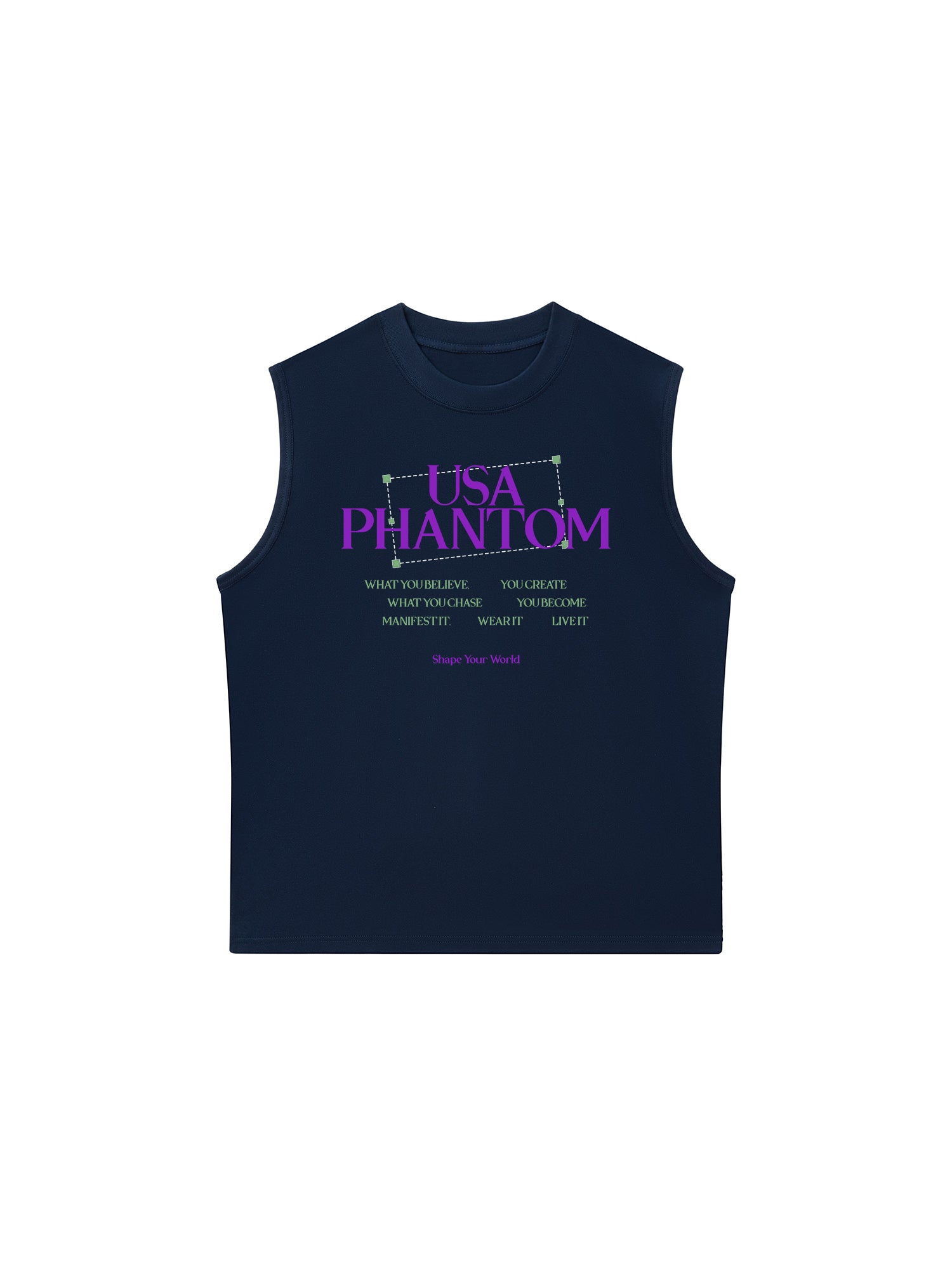 Áo Ba Lỗ Relaxed Fit USA Phantom Chase