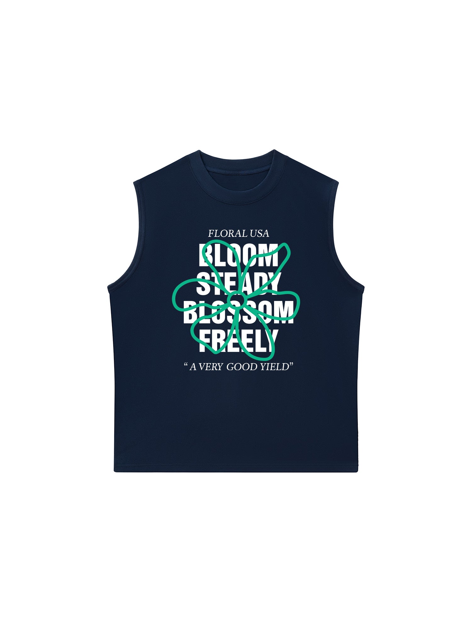 Áo Ba Lỗ Relaxed Fit Floral Bloom Steady