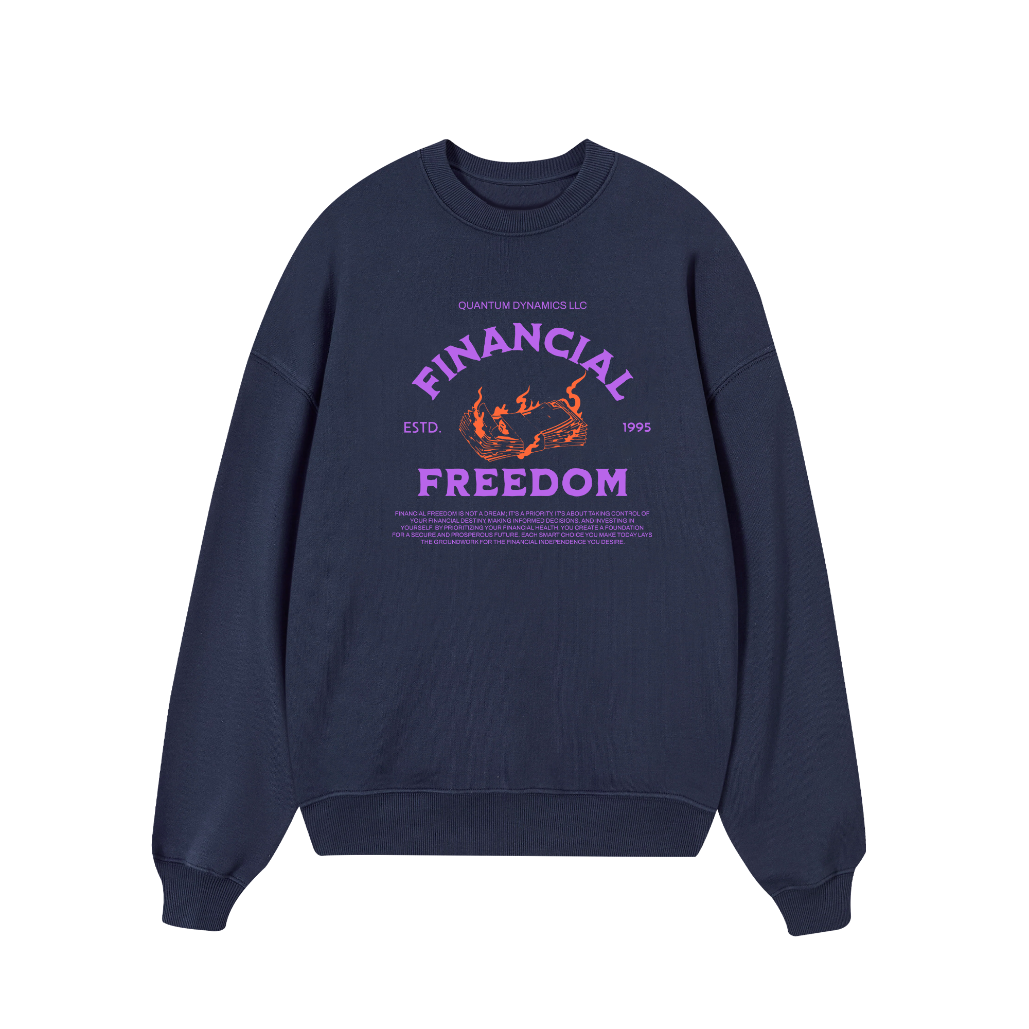 Money Financial Freedom Sweater