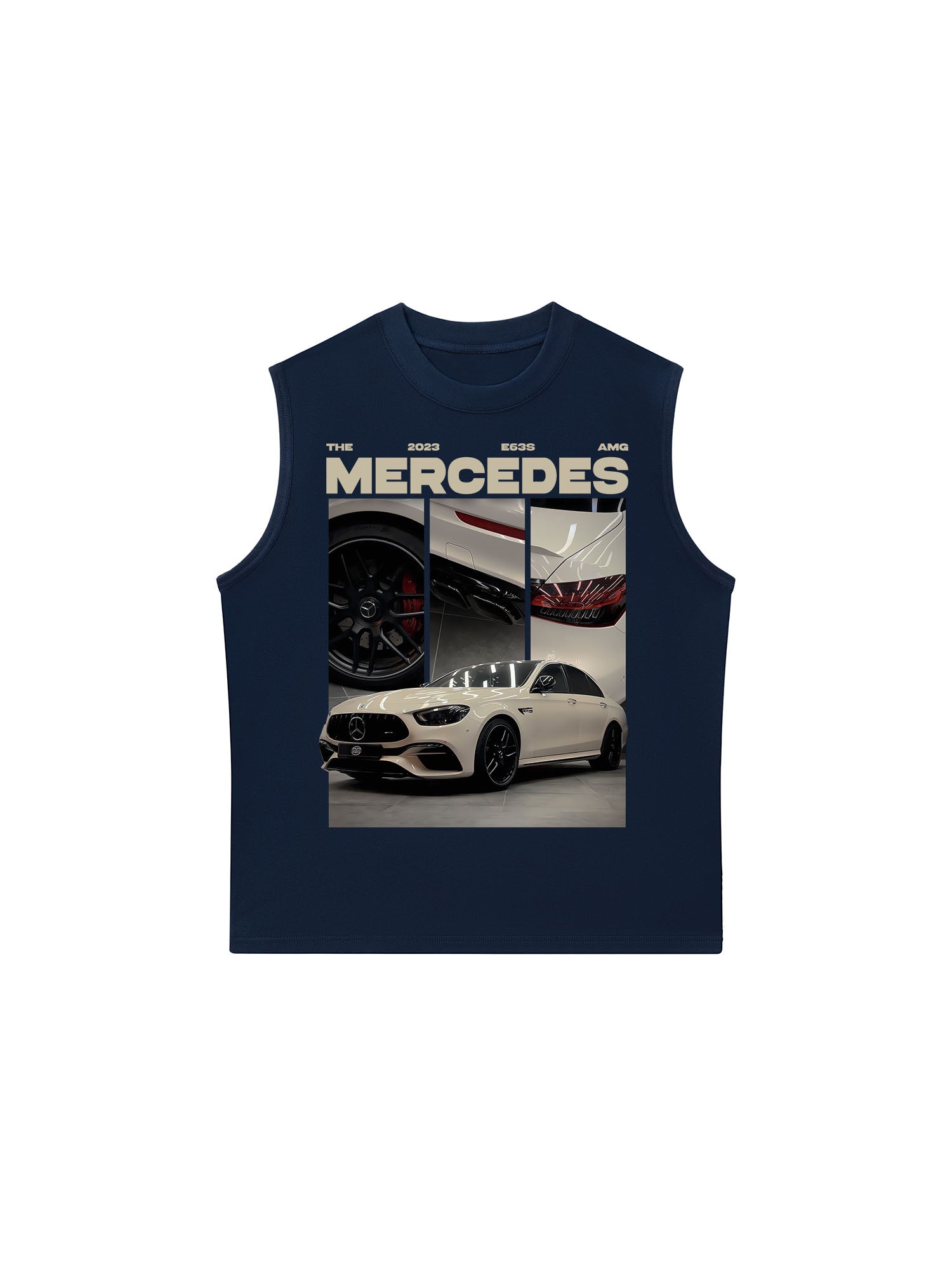 Áo Ba Lỗ Relaxed Fit Mercedes Raw Power