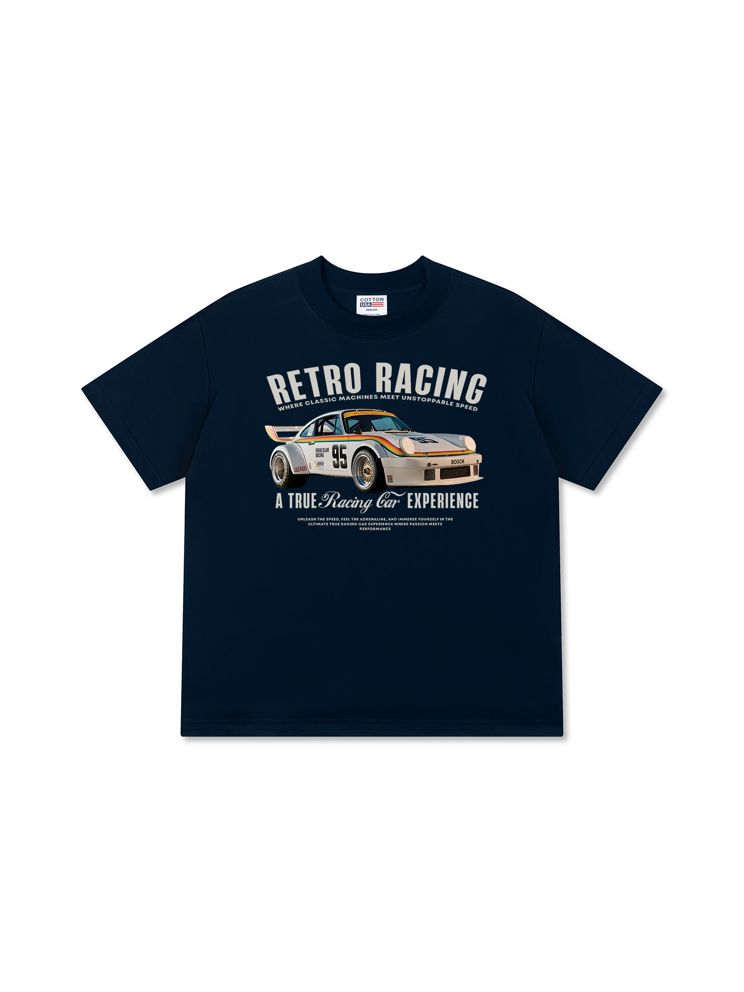Áo Thun Relaxed Fit Retro Racing