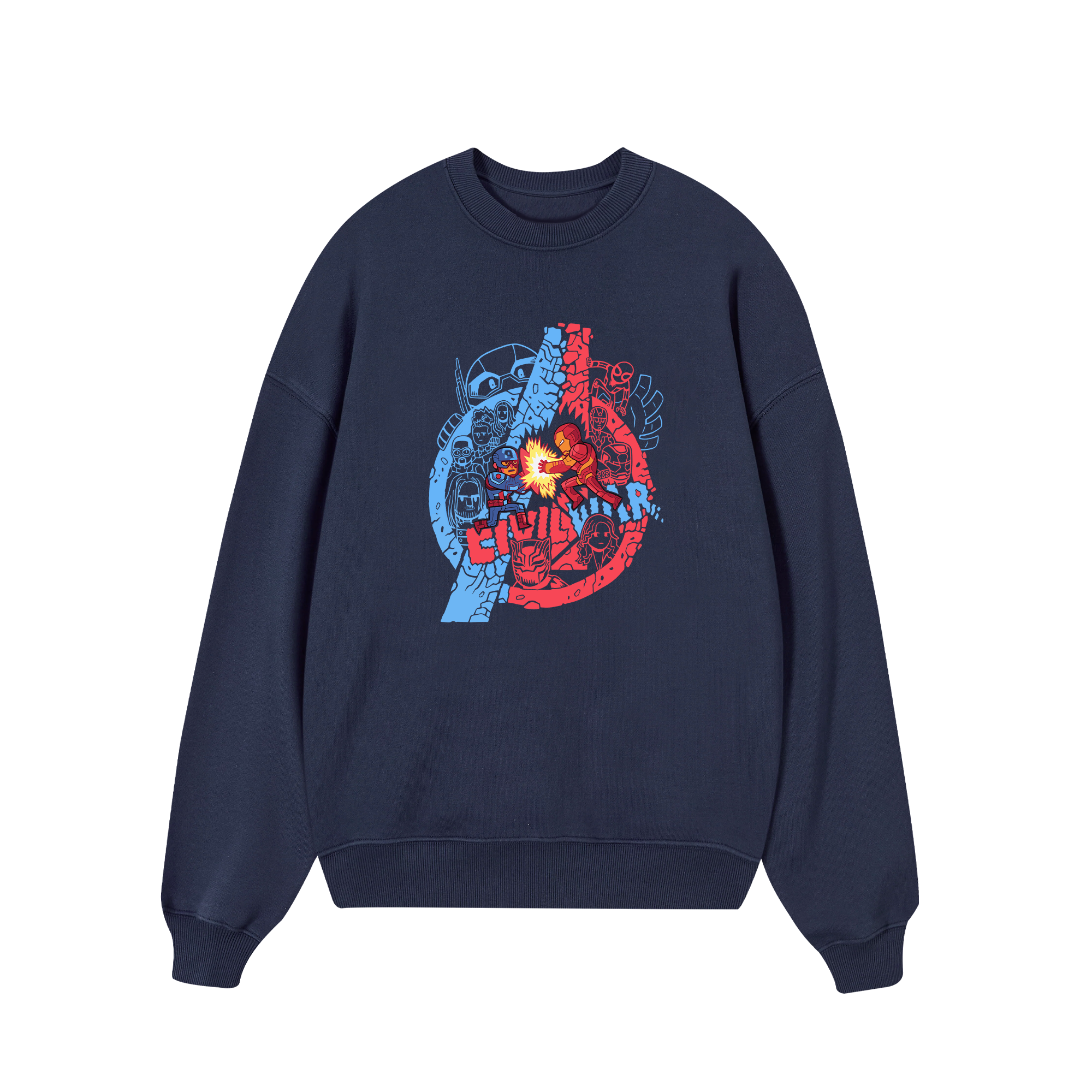 Marvel Civil War Sweater