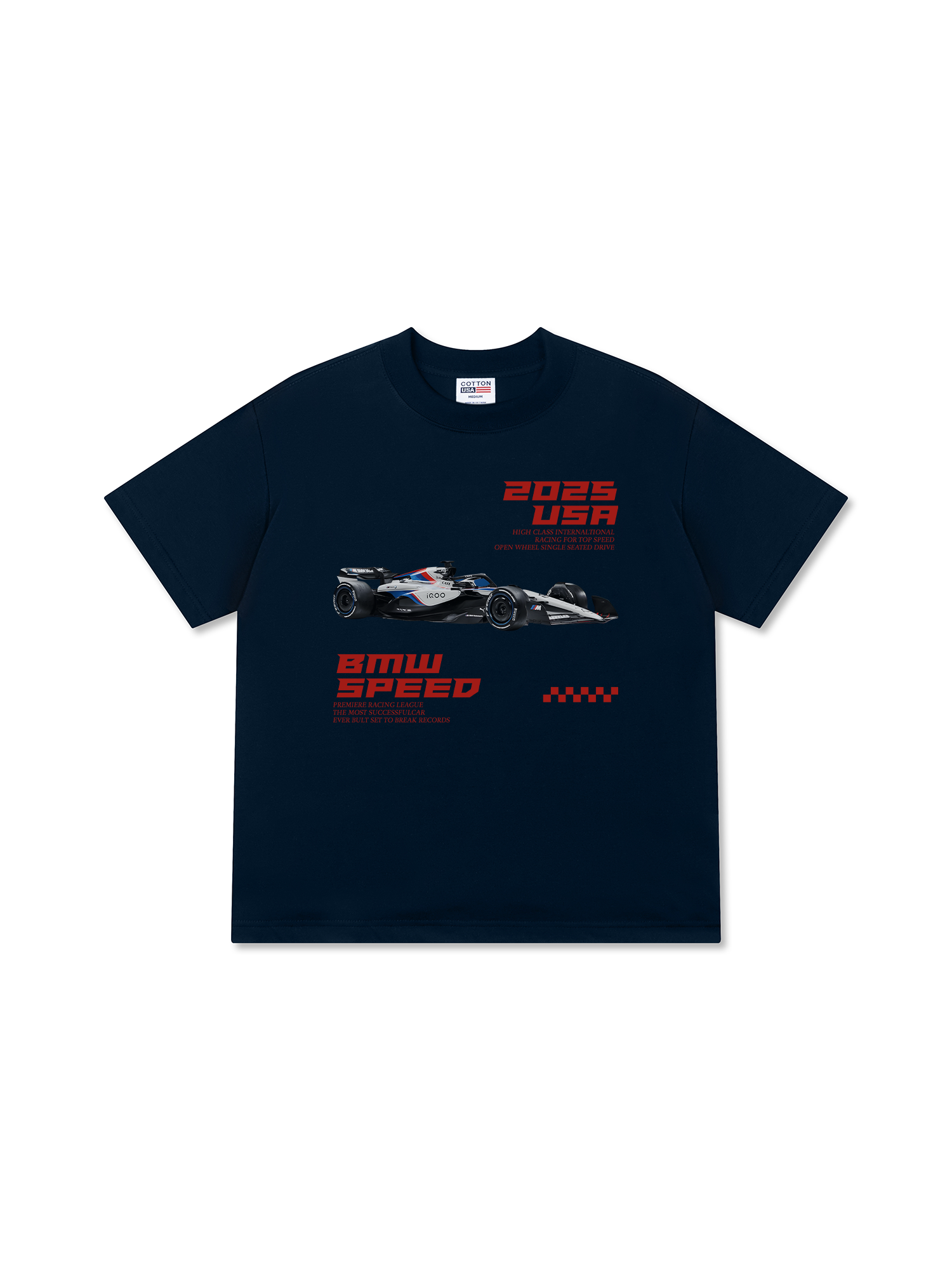 Áo Thun Relaxed Fit BMW USA Speed