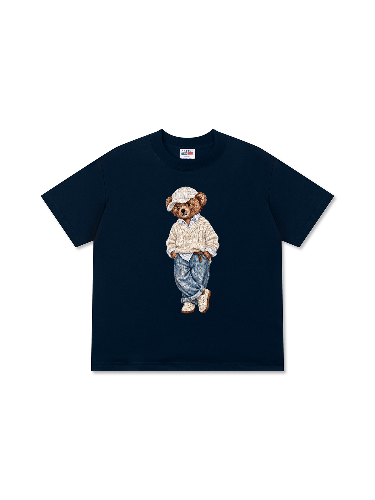 Áo Thun Relaxed Fit  Bear Daily Outfit