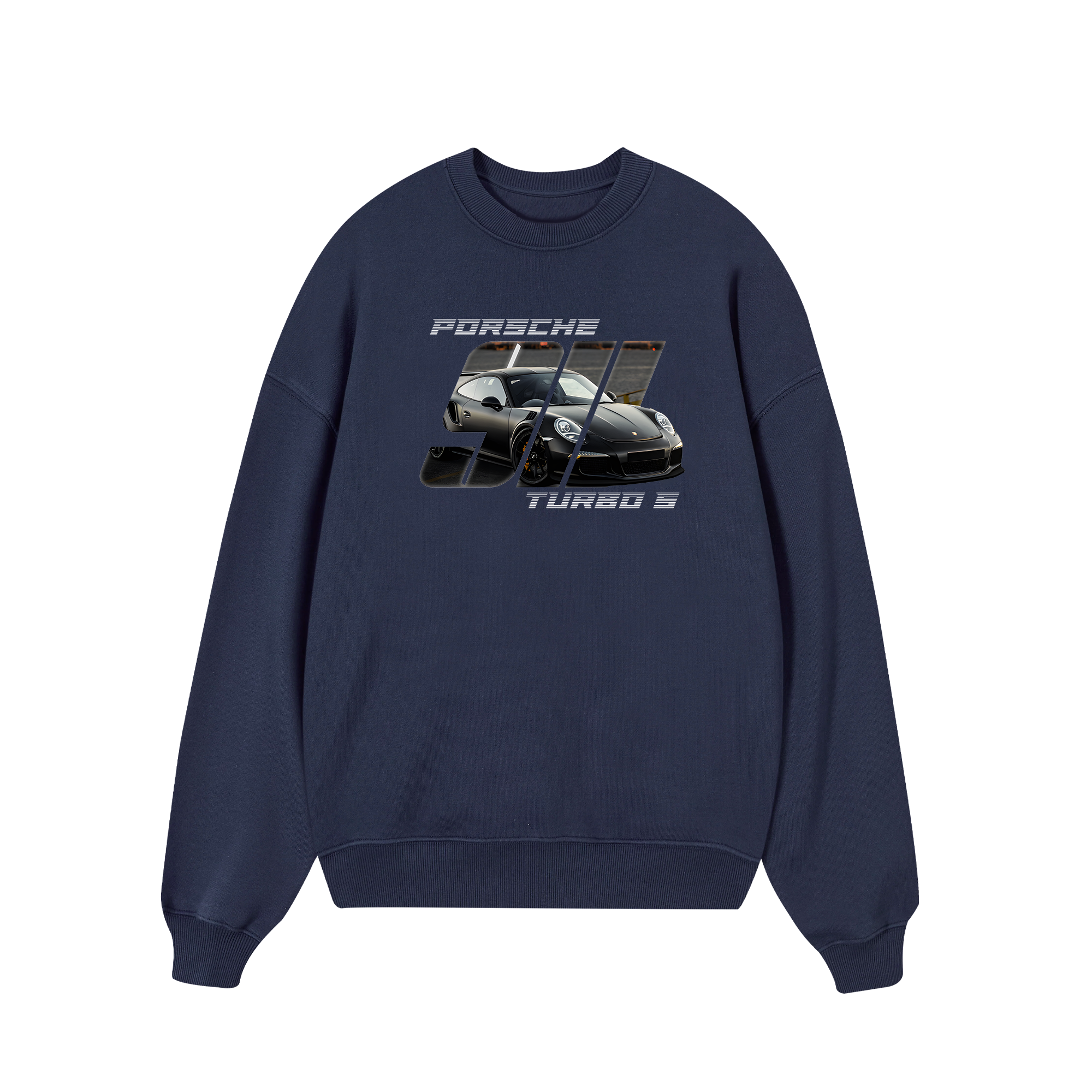 Porsche Silver Turbo S Sweater