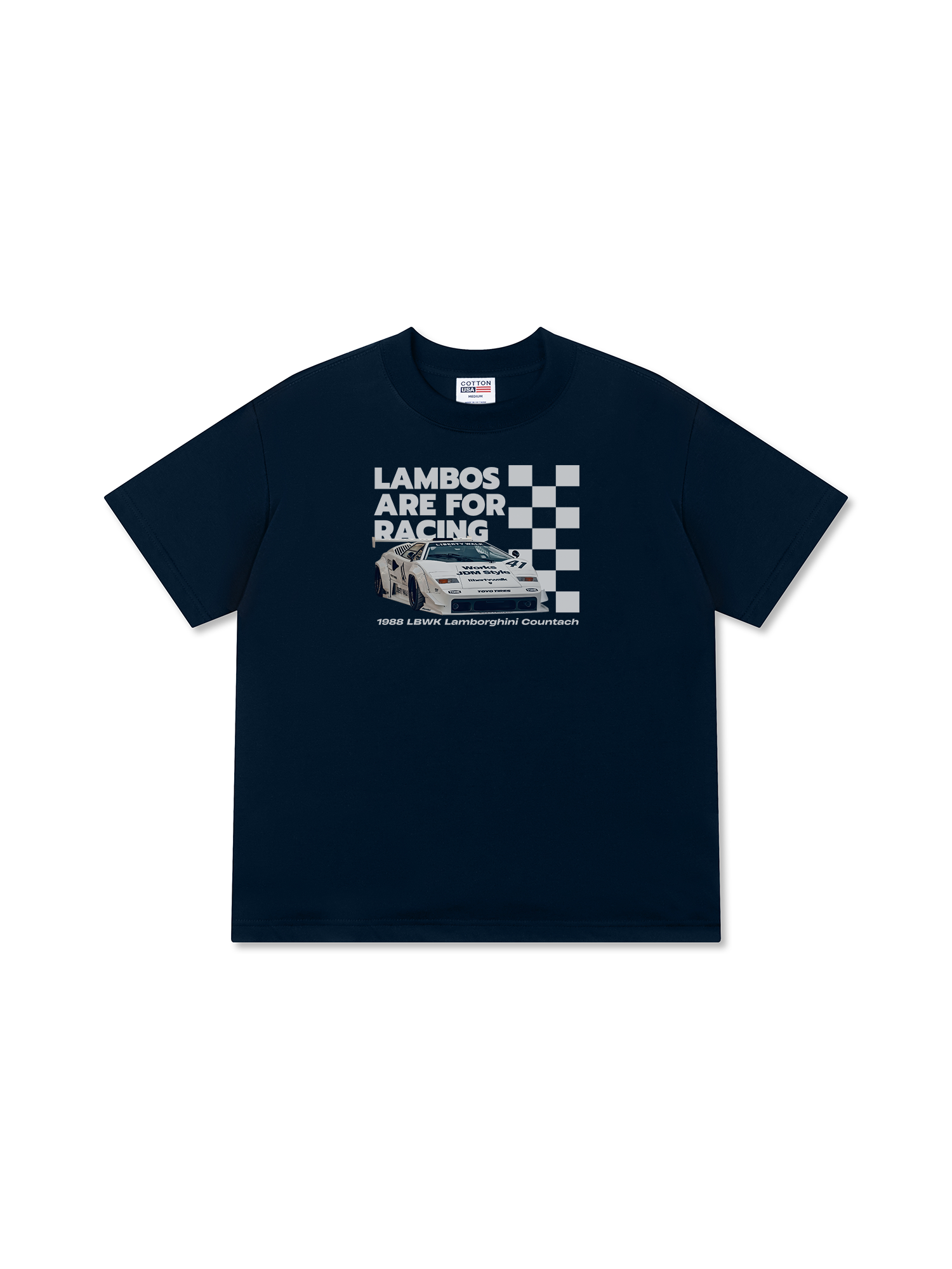 Áo Thun Relaxed Fit Lamborghini Are For Racing