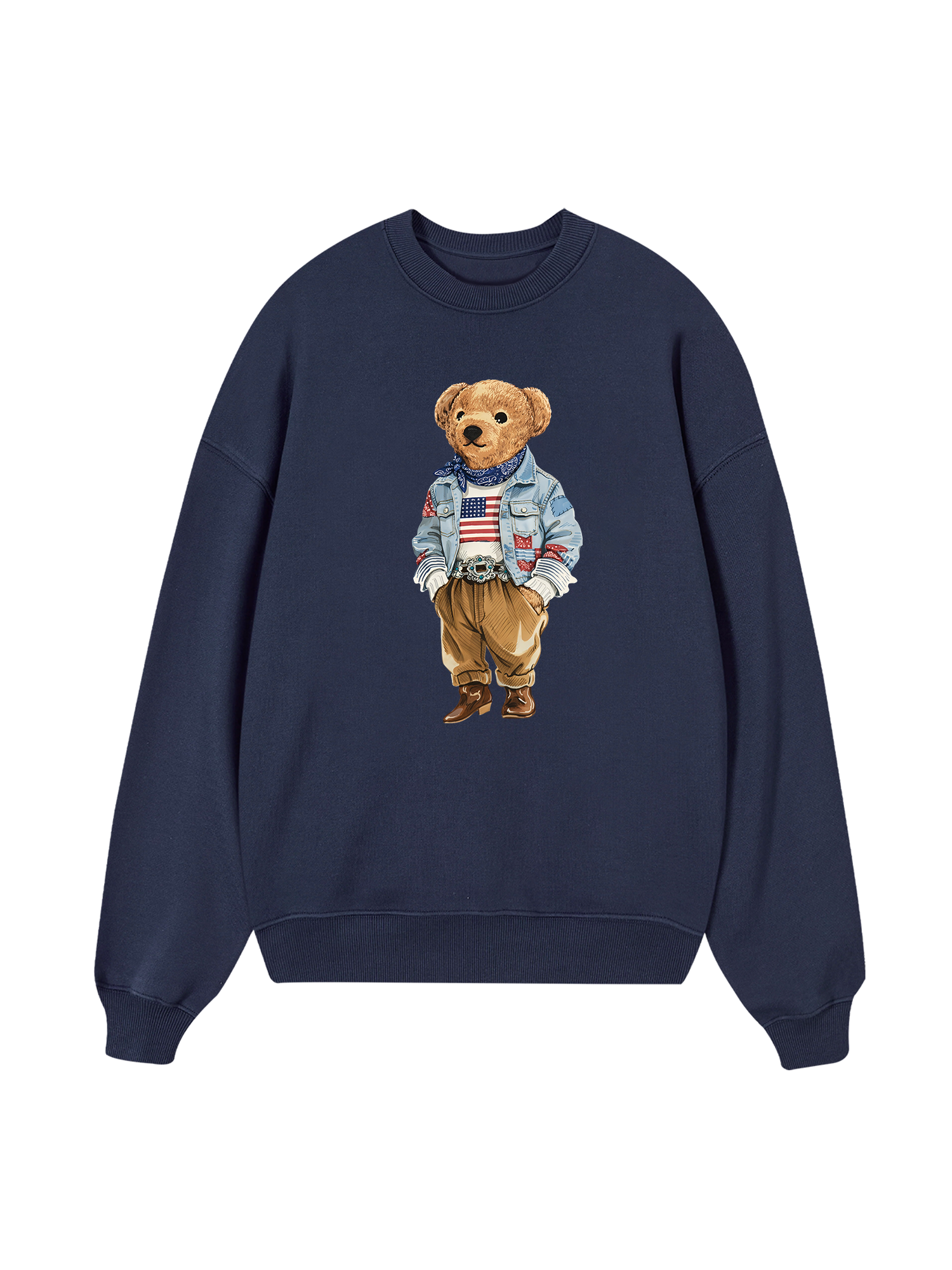 Cowboy Bear  Sweater