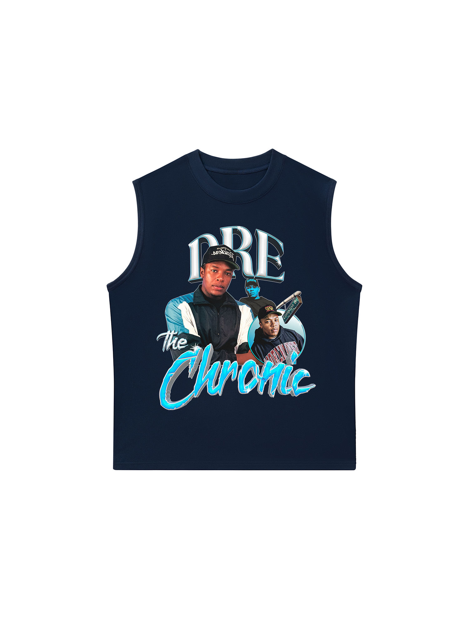Áo Ba Lỗ Relaxed Fit Rapper Dr Dre The Chronic