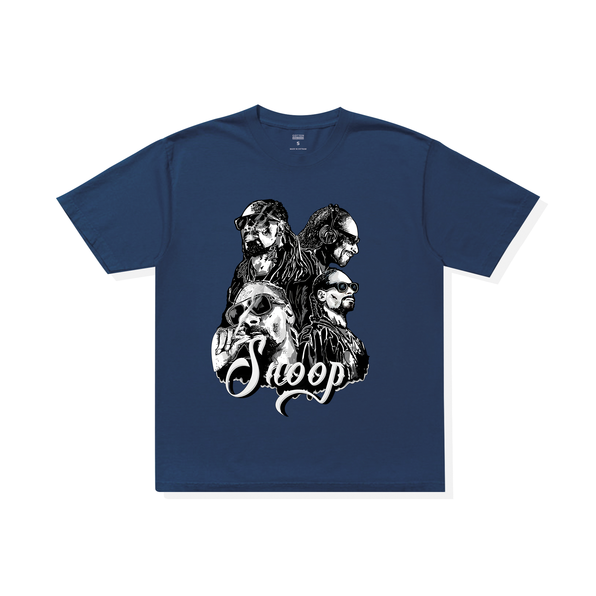 Áo Thun Oversize Rapper Snoop Dog Graphic