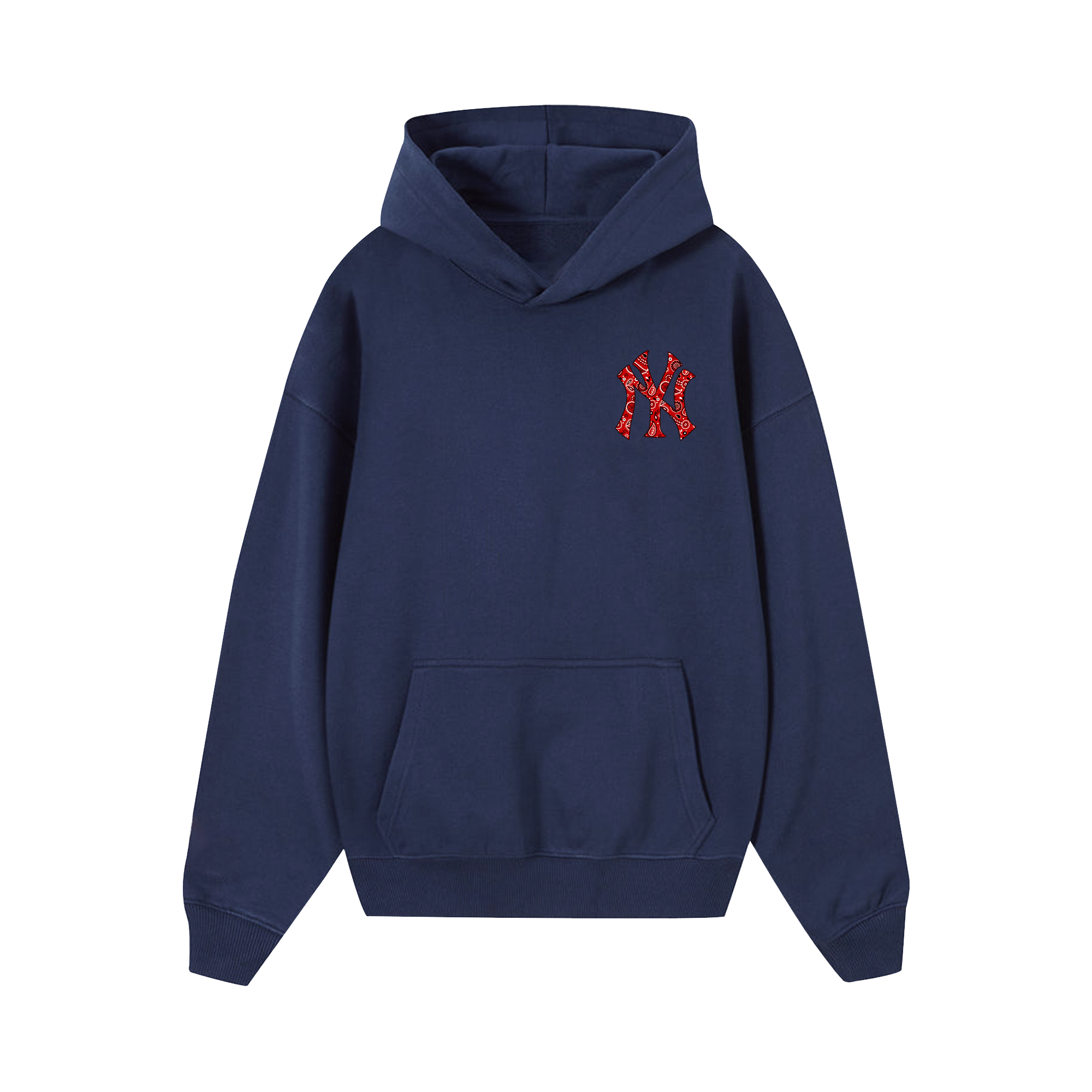 MLB Floral Red Logo Yeankees Hoodie