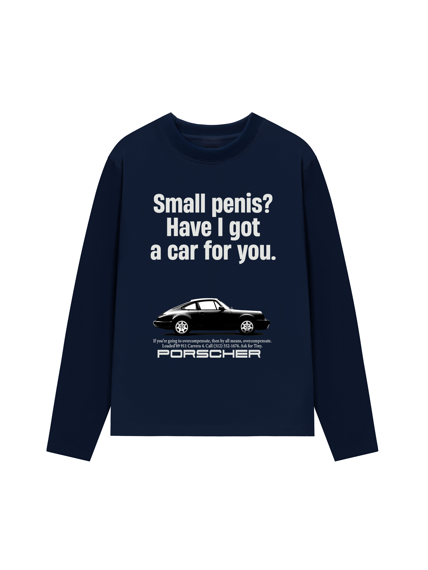 Áo Thun Dài Tay Porsche Small Penis