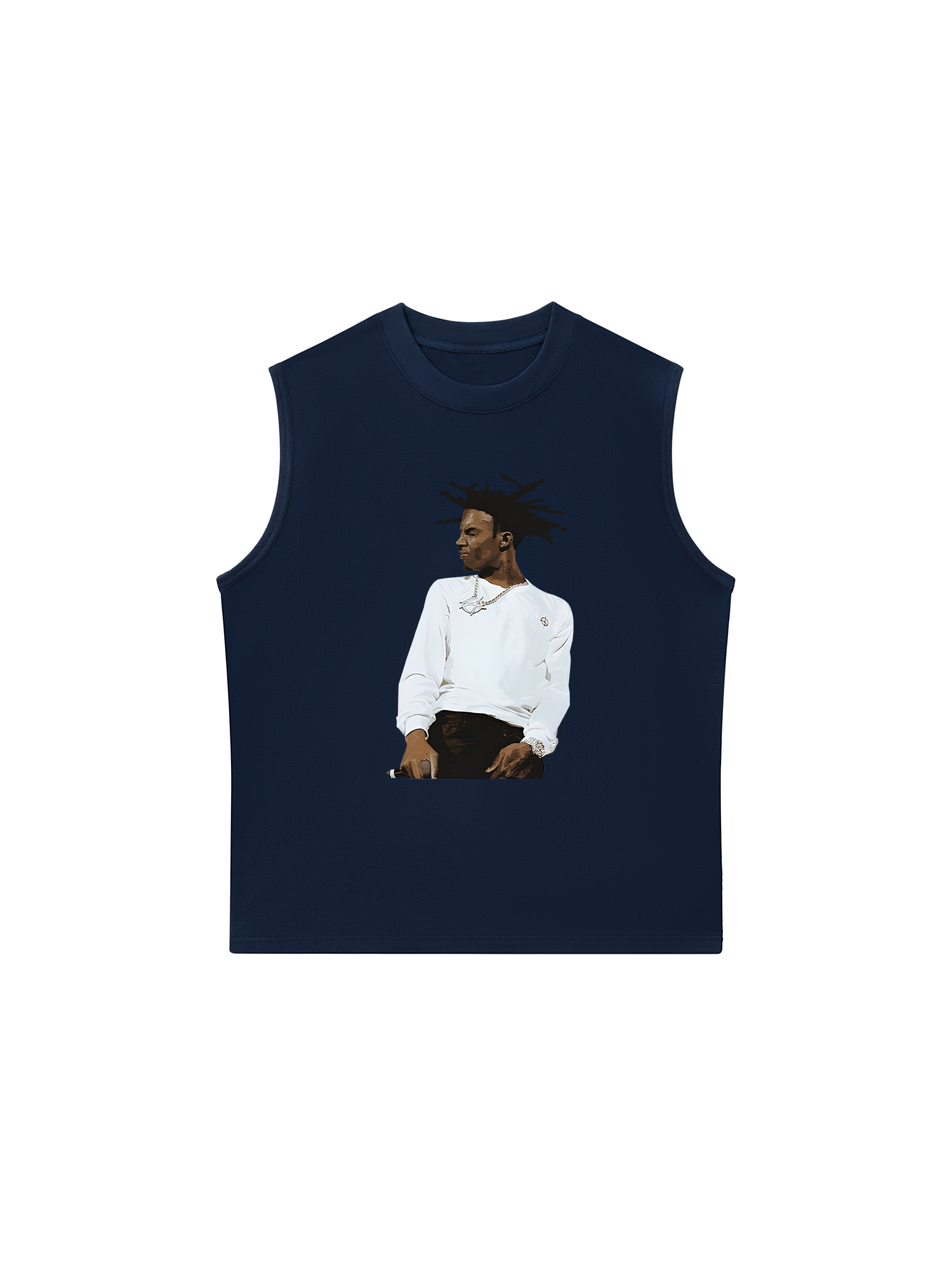 Áo Ba Lỗ Relaxed Fit Rapper Play Boi