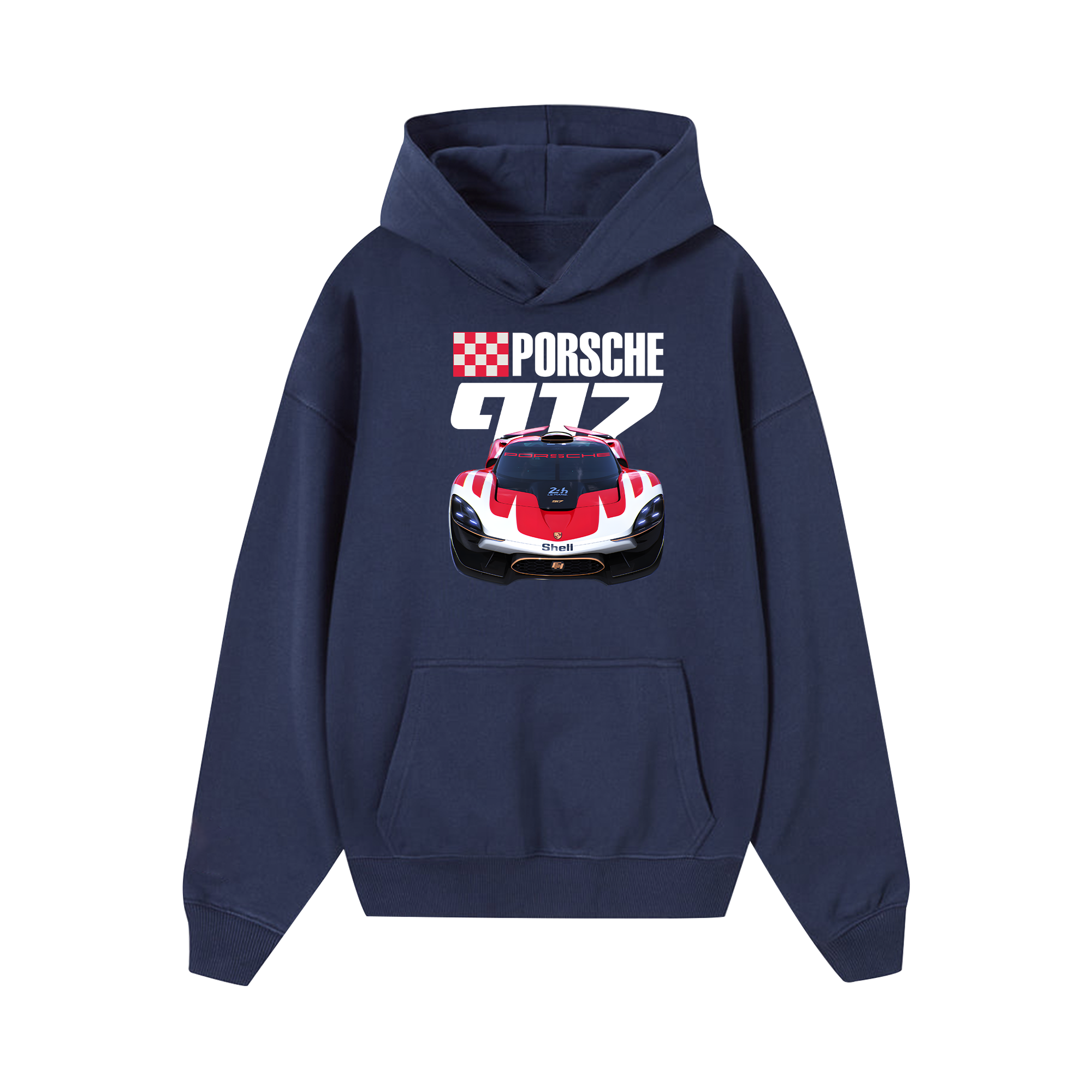 Porsche Red Racing Hoodie 917