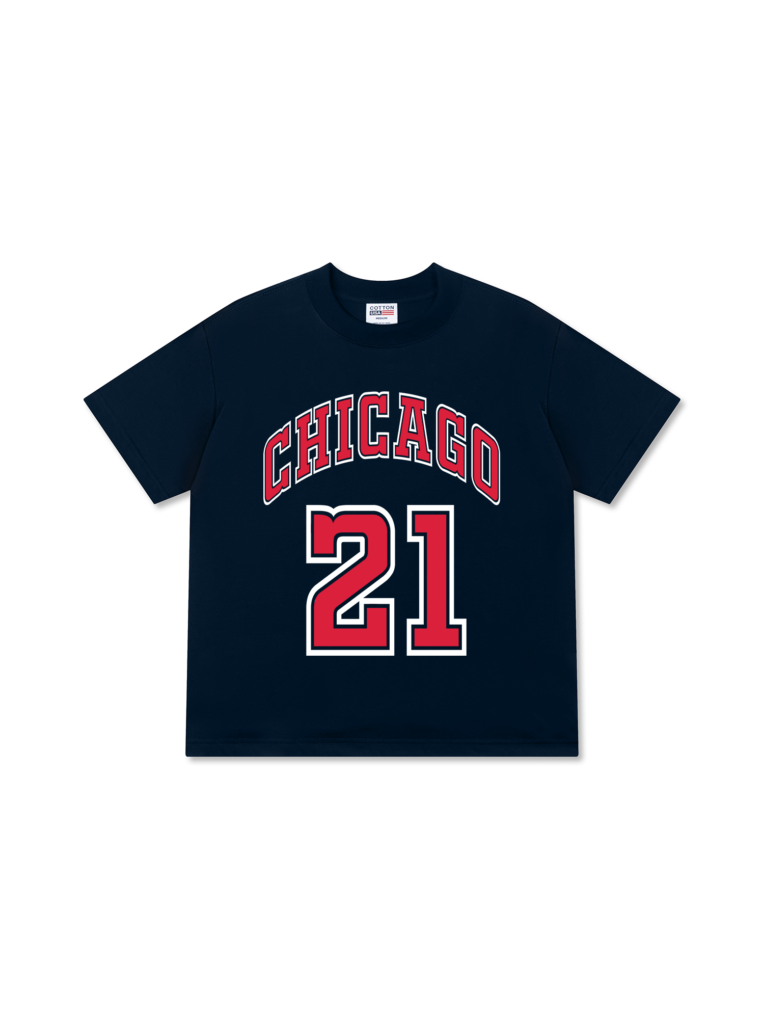 Áo Thun Relaxed Fit Chicago 21 Basketball Spider