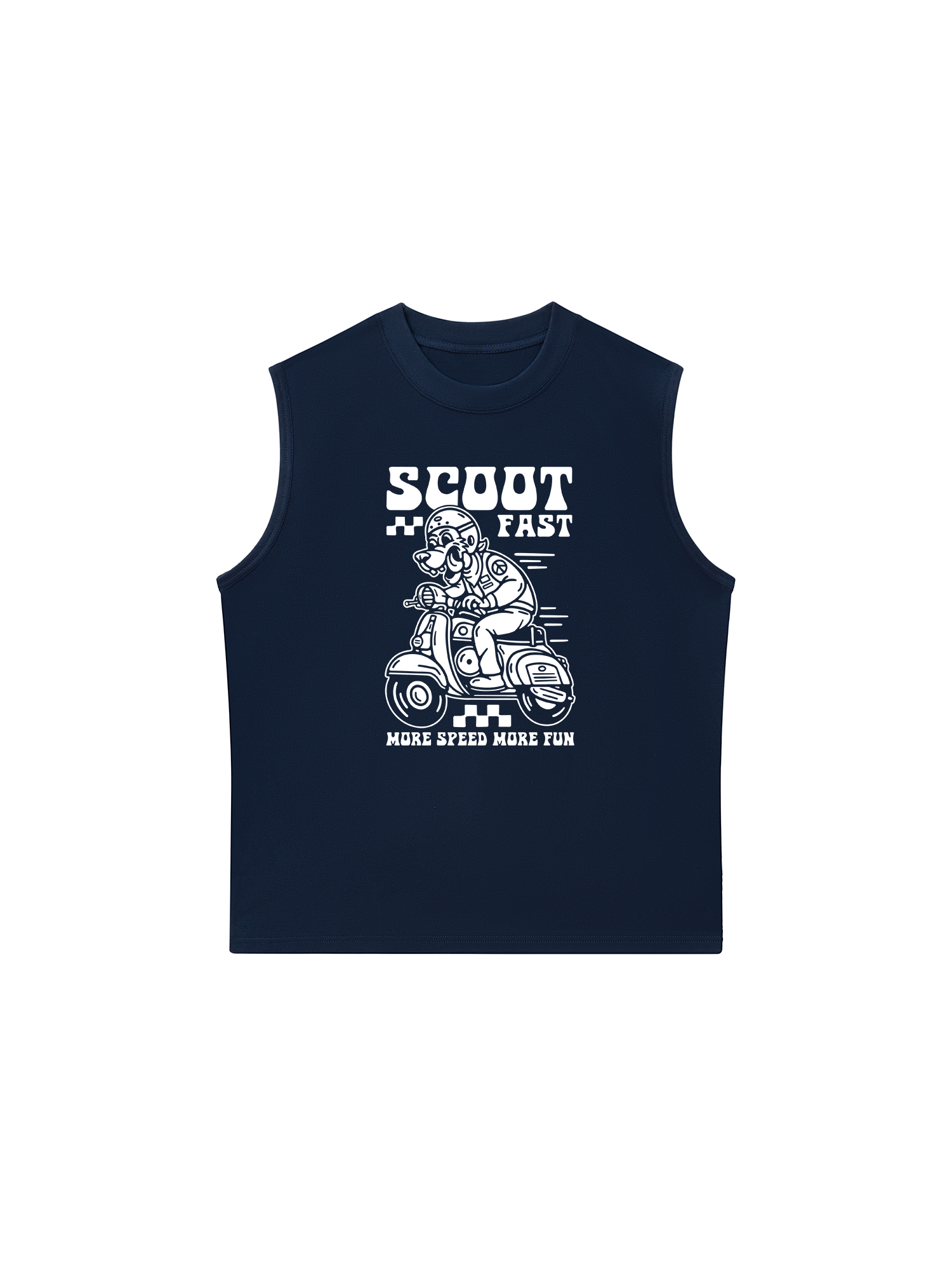 Áo Ba Lỗ Relaxed Fit Scoot Fast