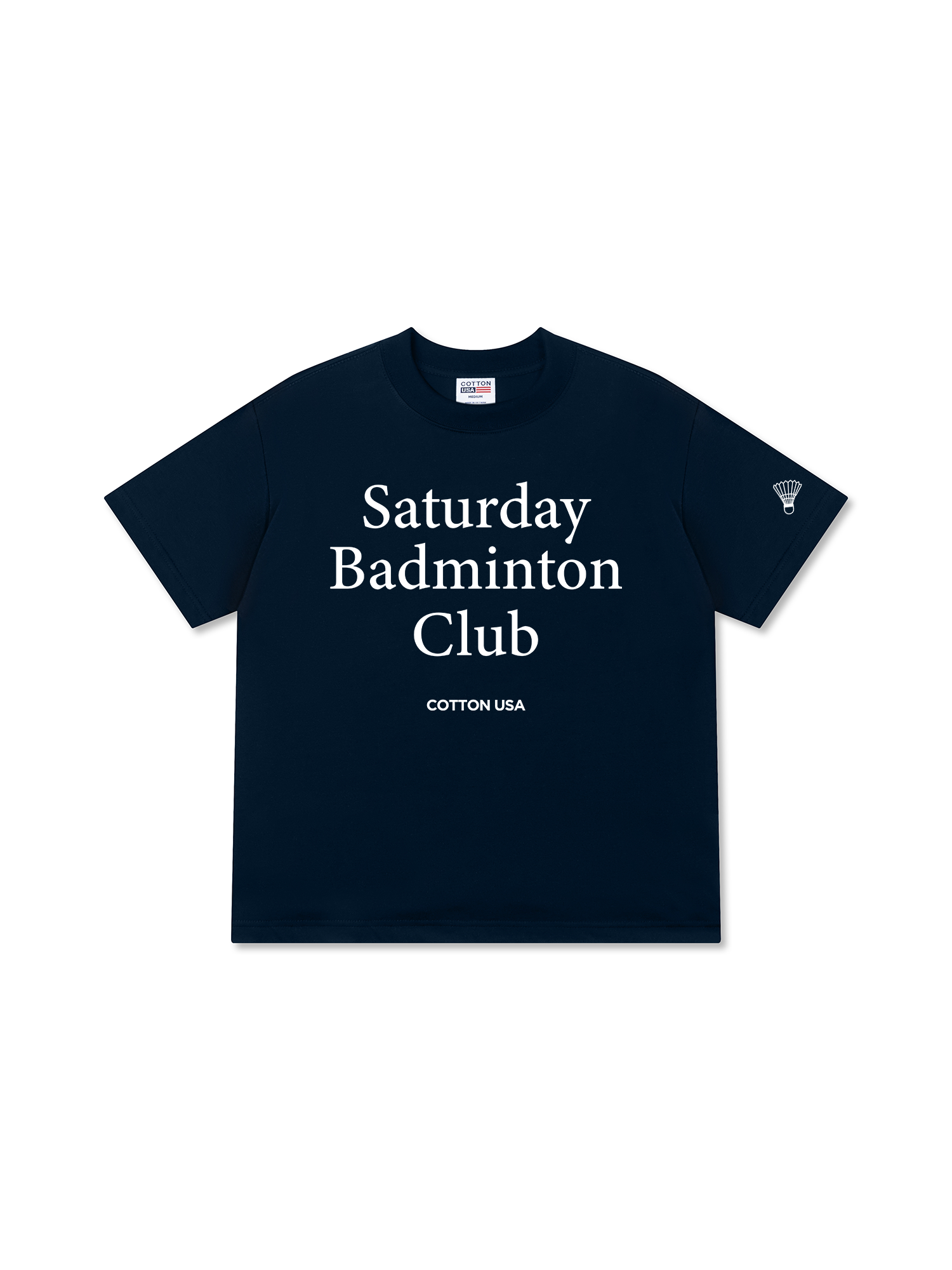Áo Thun Relaxed Fit Saturday Badminton Club