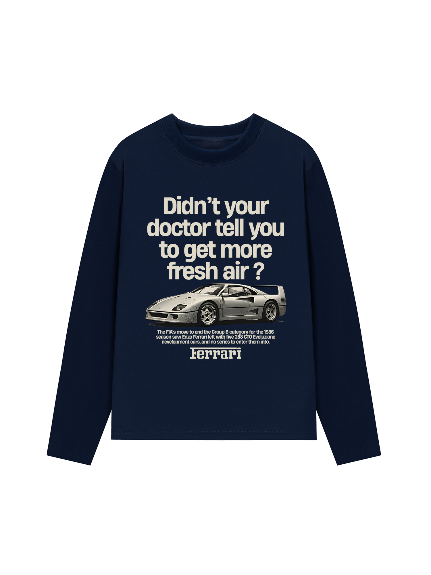 Áo Thun Dài Tay Ferrari Fresh Air