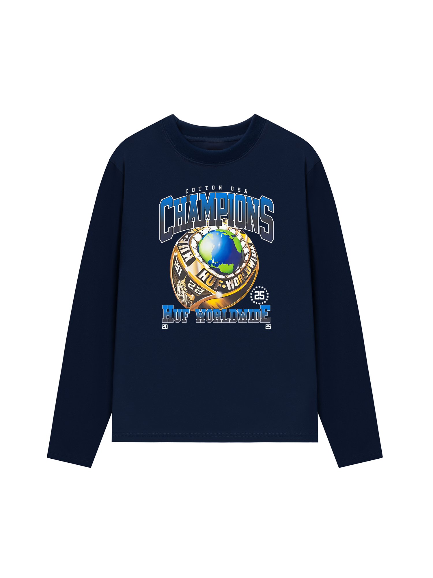 Áo Thun Dài Tay Champions Huf Worldwide
