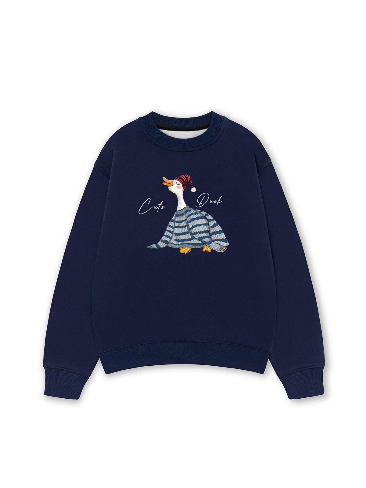 Áo Sweater Nỉ Hai Da Farm Cute Duck