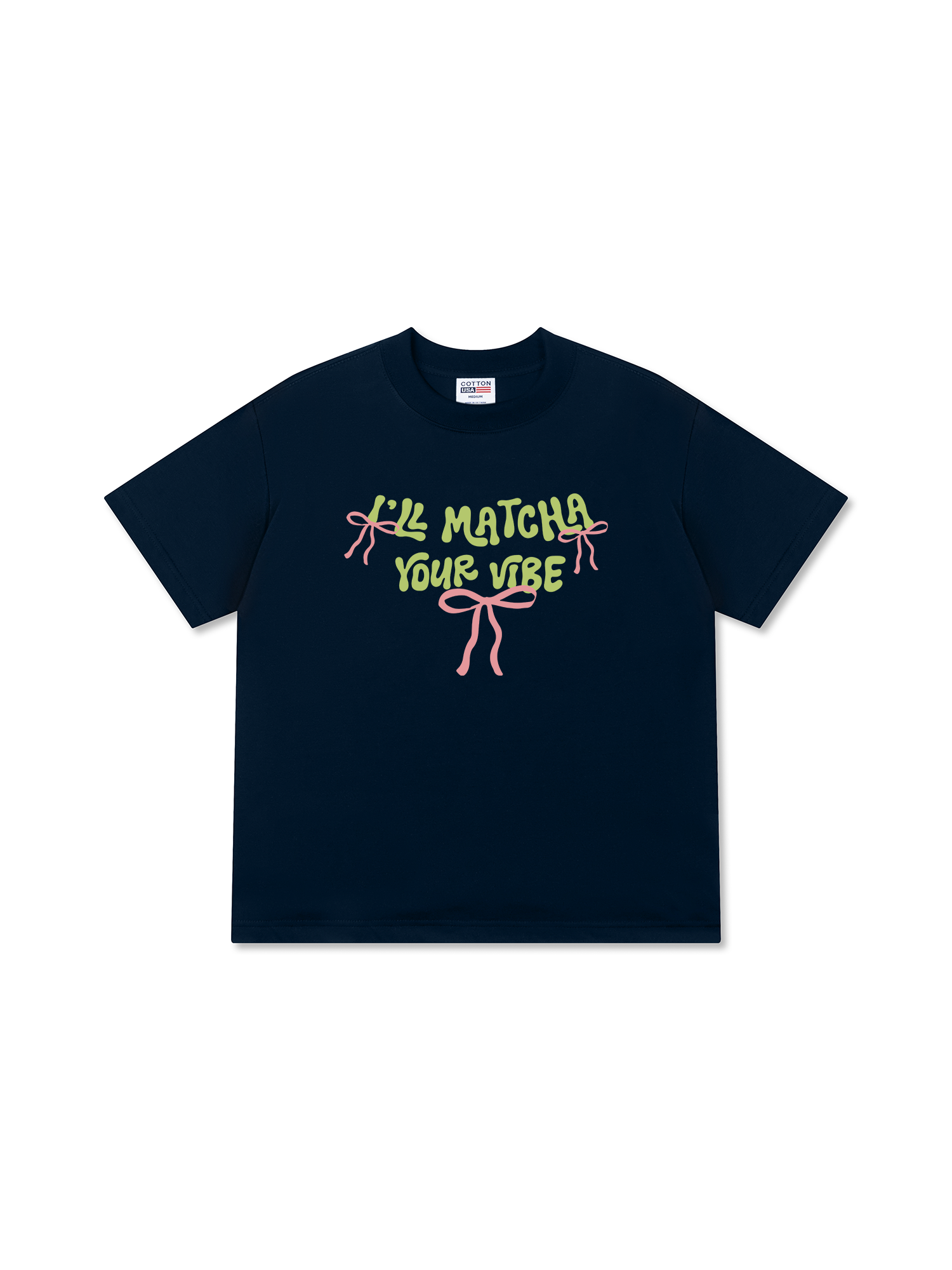 Áo Thun Relaxed Fit Daily Cup I'll Matcha Your Vibe