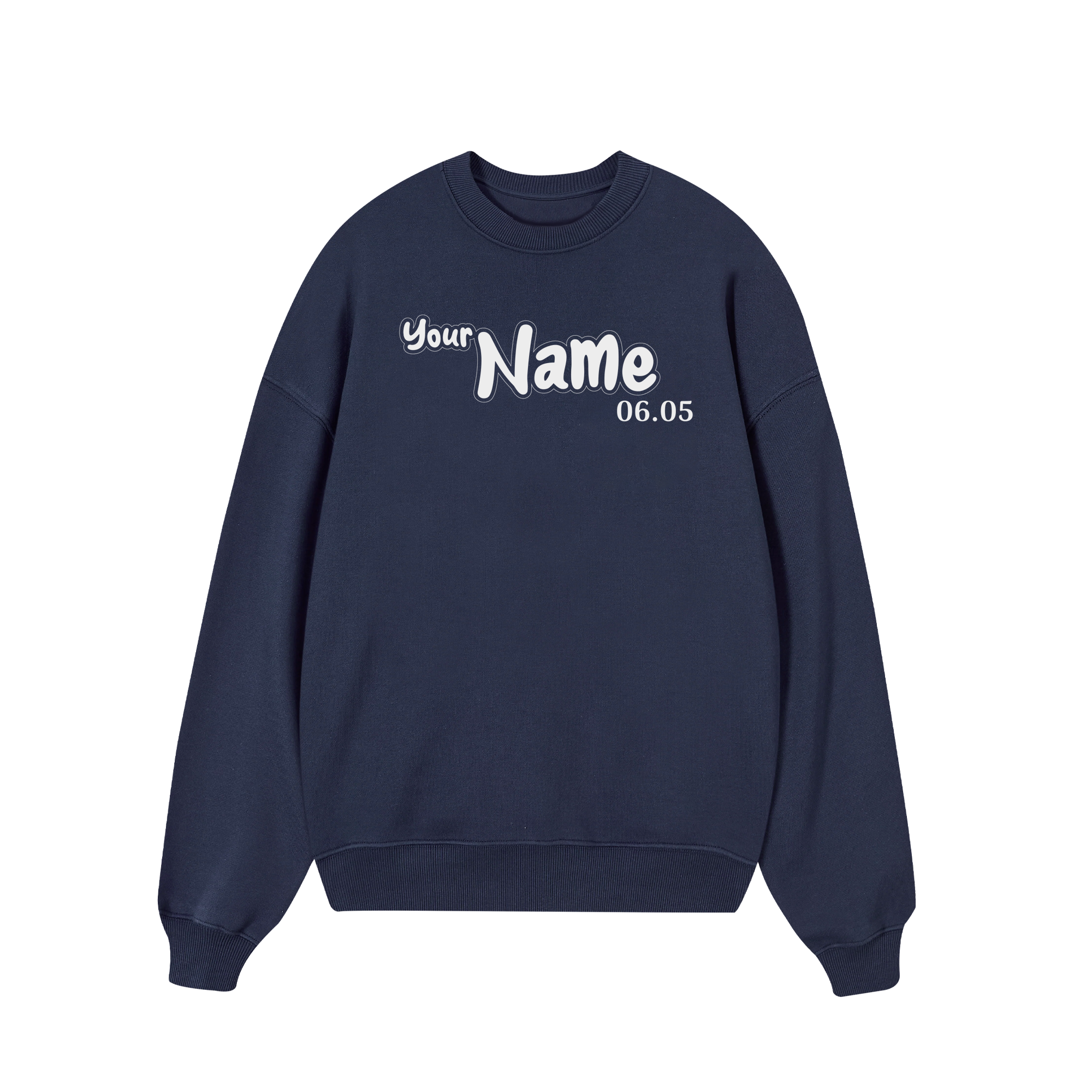 Custom Couple Name x Number Sweater