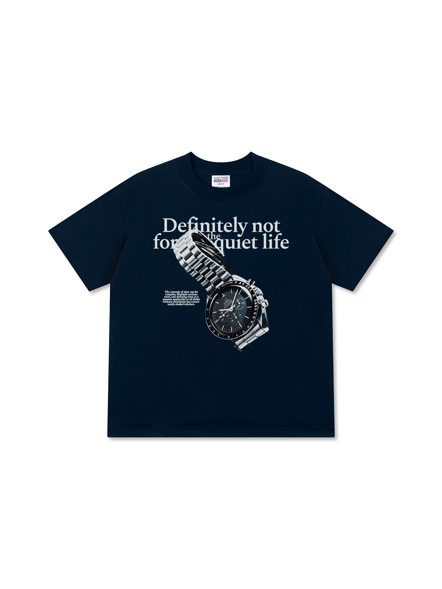 Áo Thun Relaxed Fit Watch Quiet Life