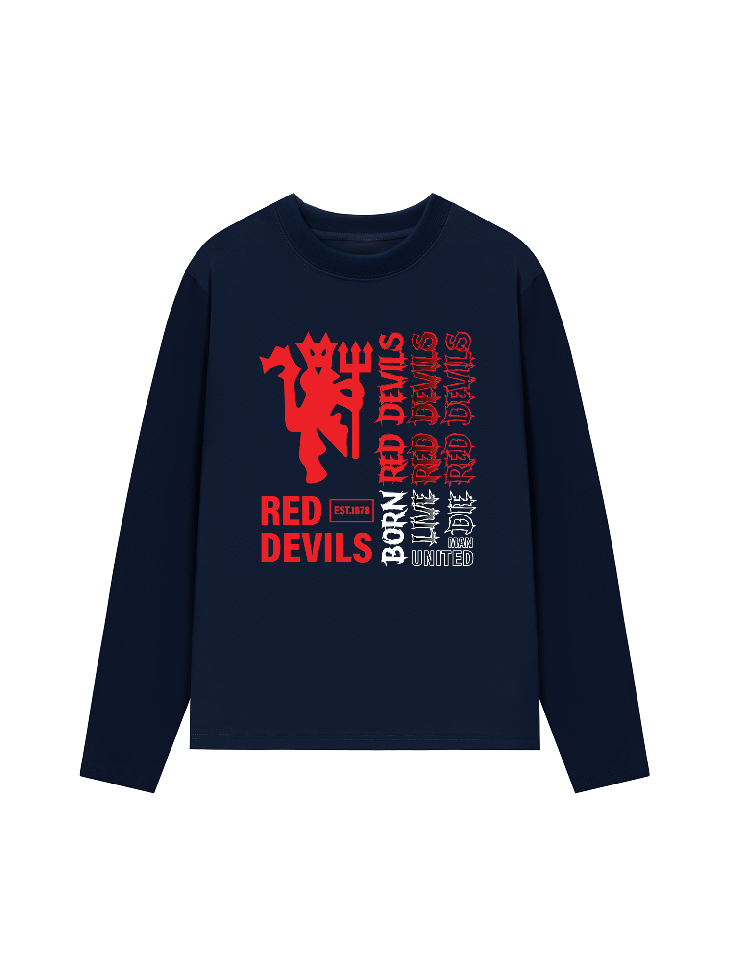 Áo Thun Dài Tay Red Devils EST 1878