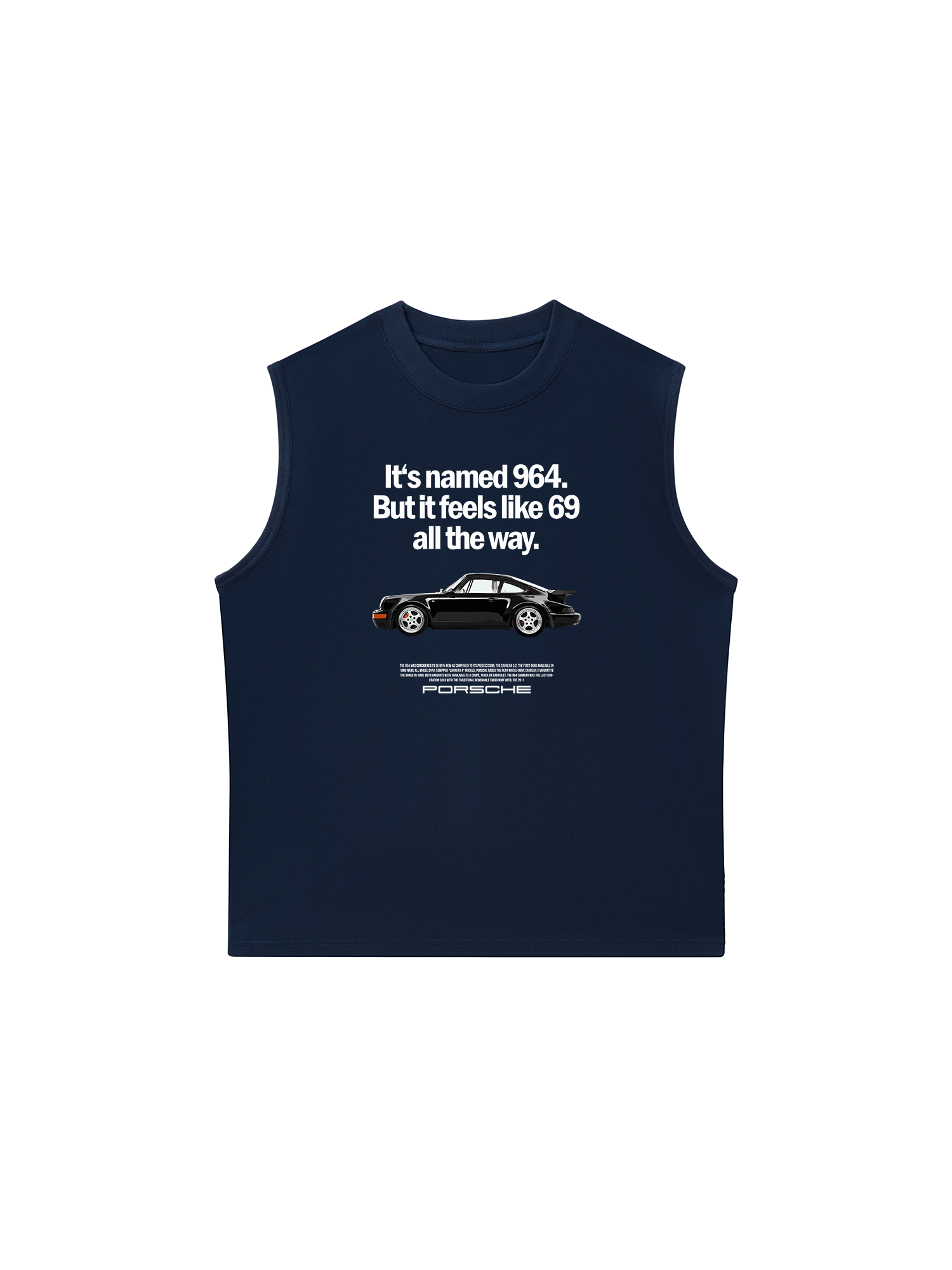 Áo Ba Lỗ Relaxed Fit Porsche It Feel Like 69