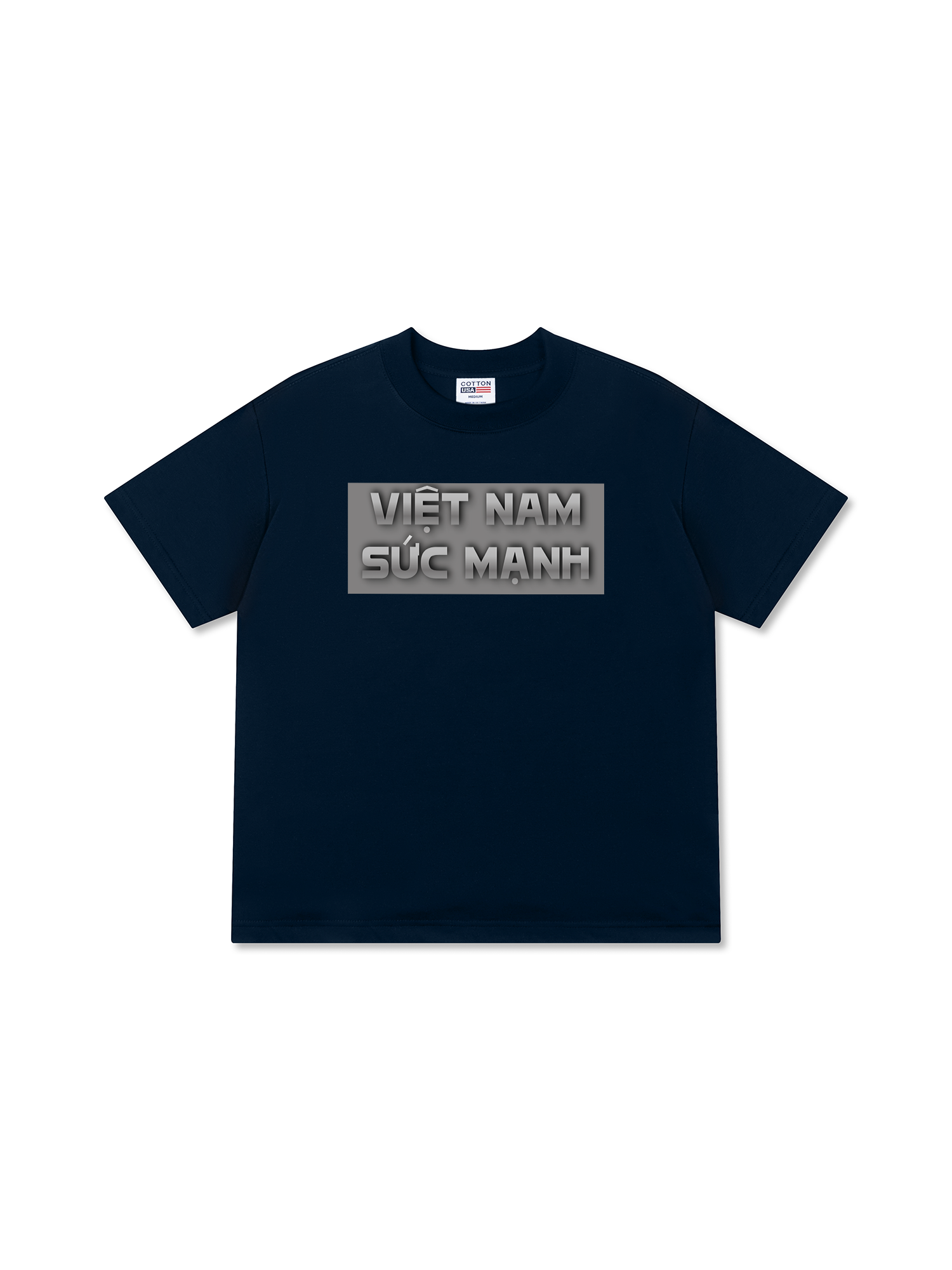 Áo Thun Relaxed Fit Việt Nam Sức Mạnh