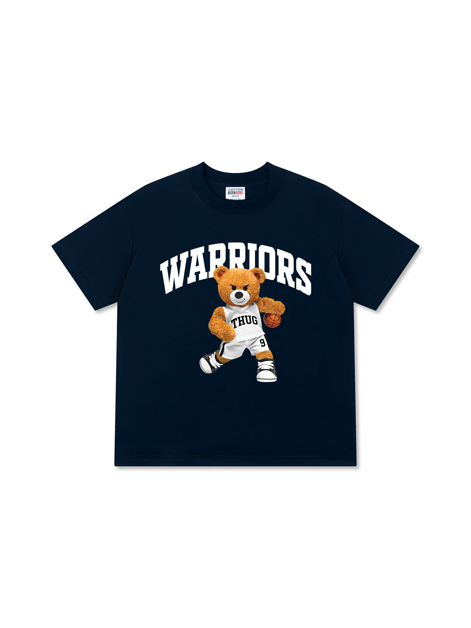 Áo Thun Relaxed Fit Basketball Warriors T