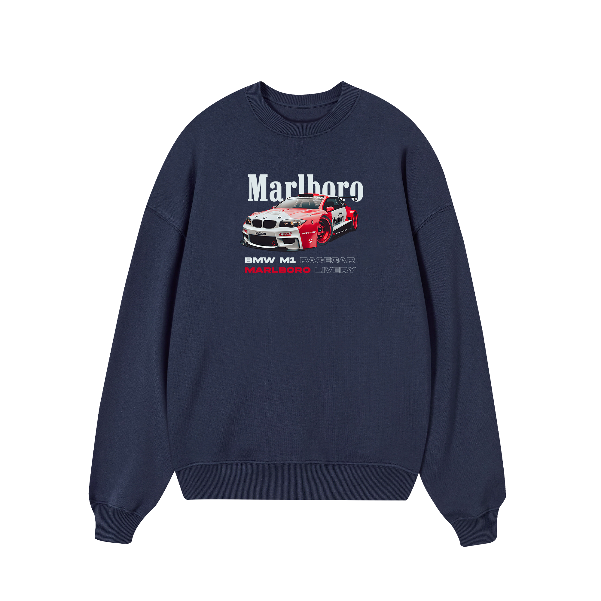 Marlboro BMW M1 Race Car Sweater