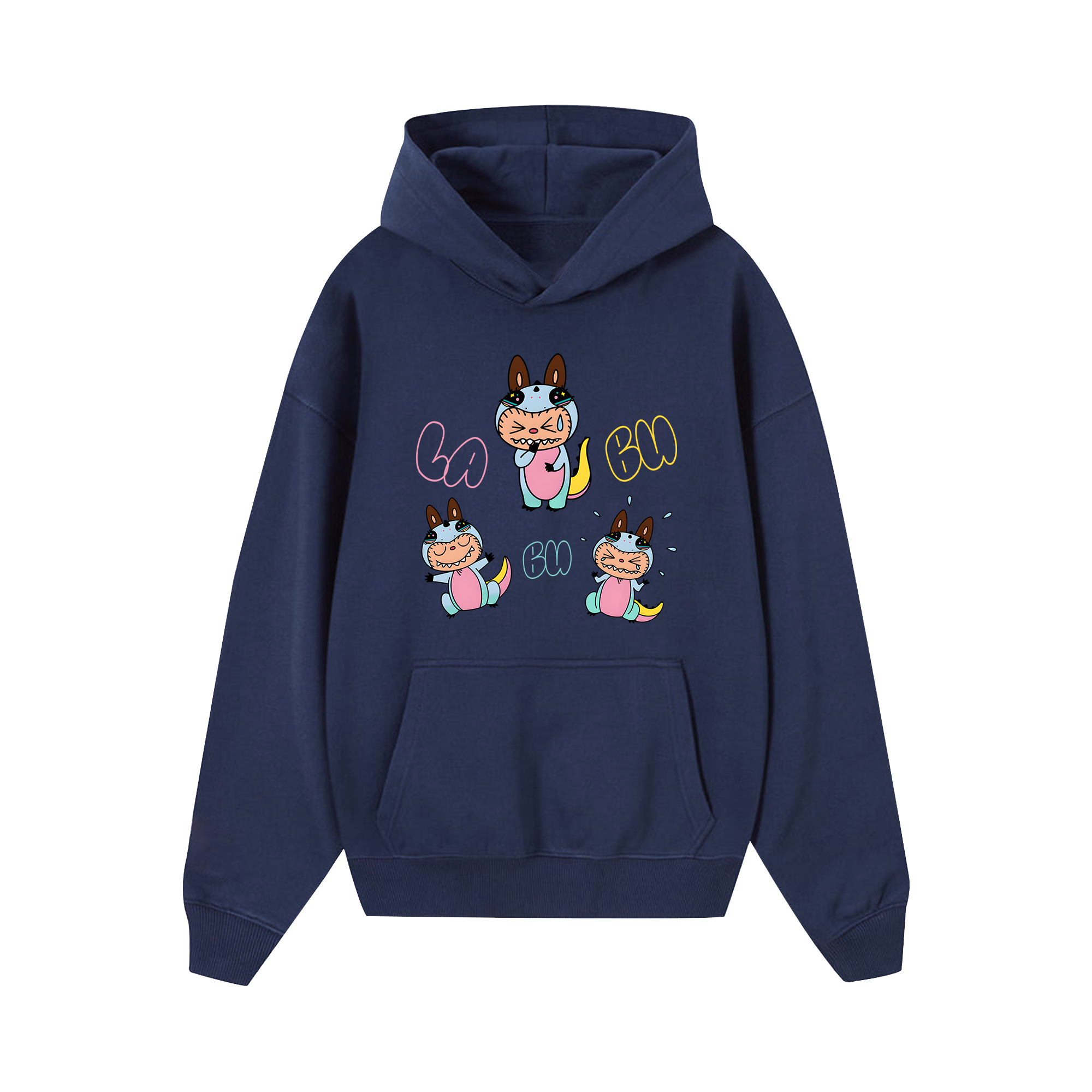 Labubu Funny Motion Hoodie