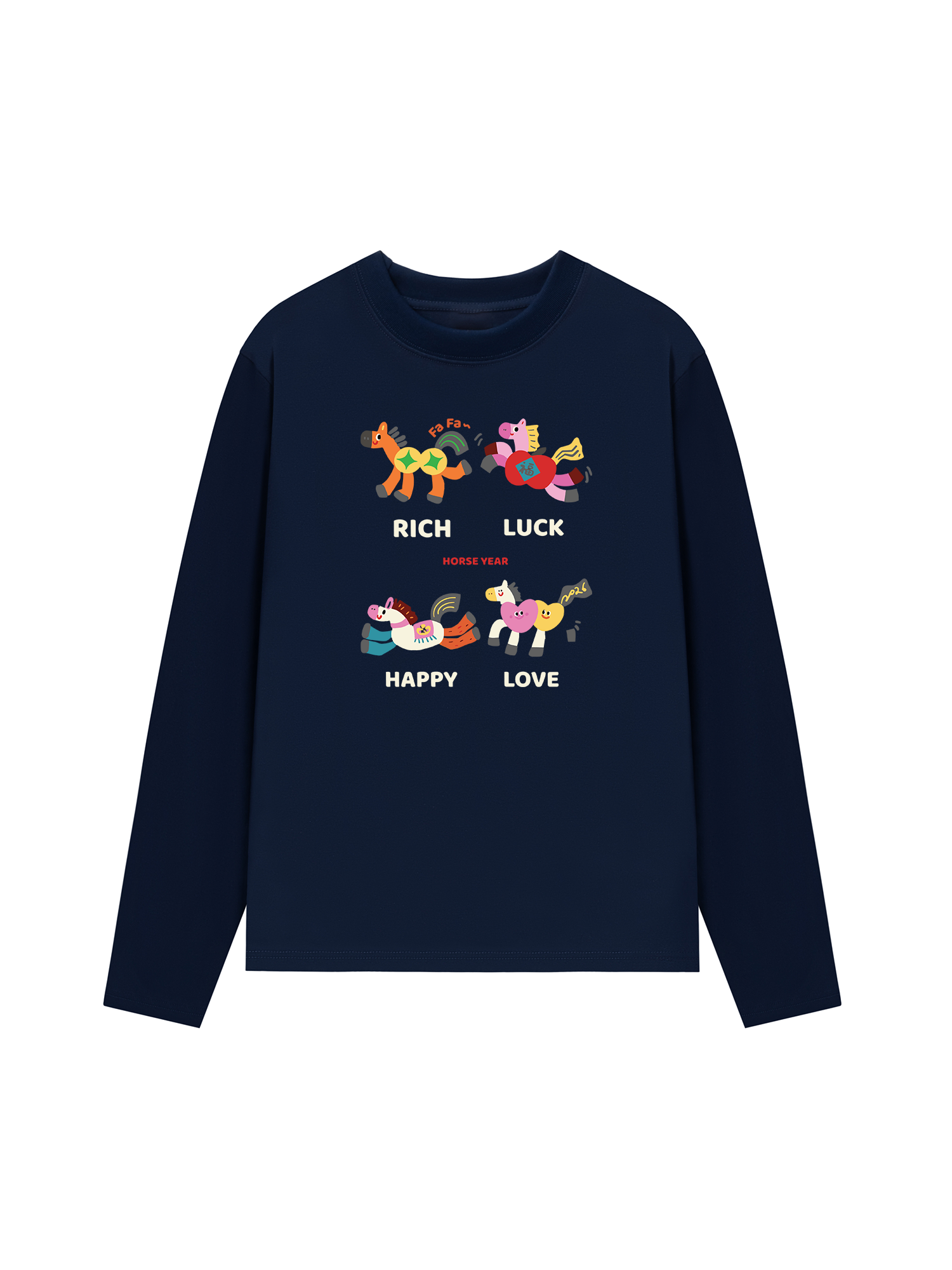 Áo Thun Dài Tay Horse Year