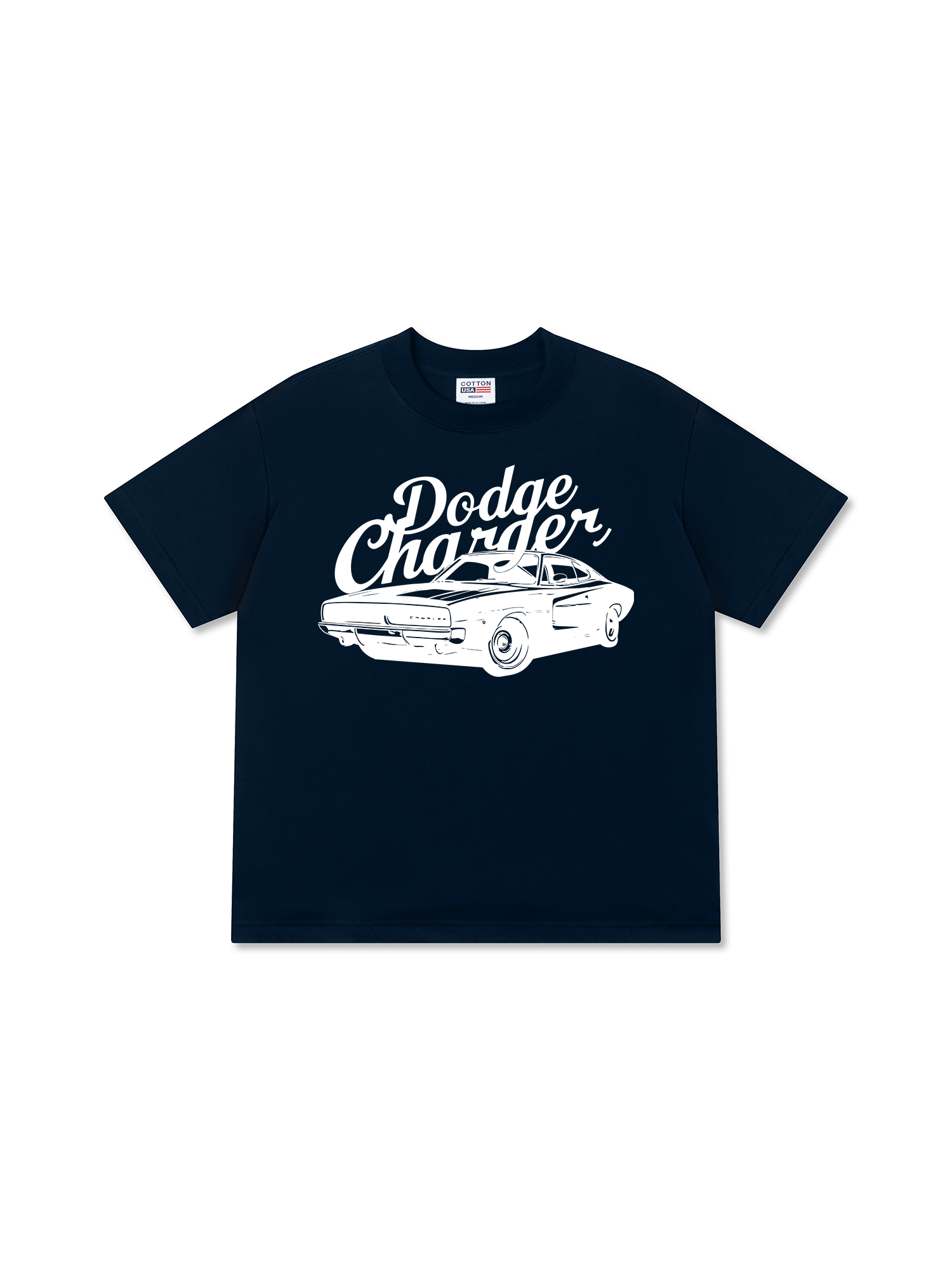 Áo Thun Relaxed Fit Dodge Charger The Road Belongs to Us