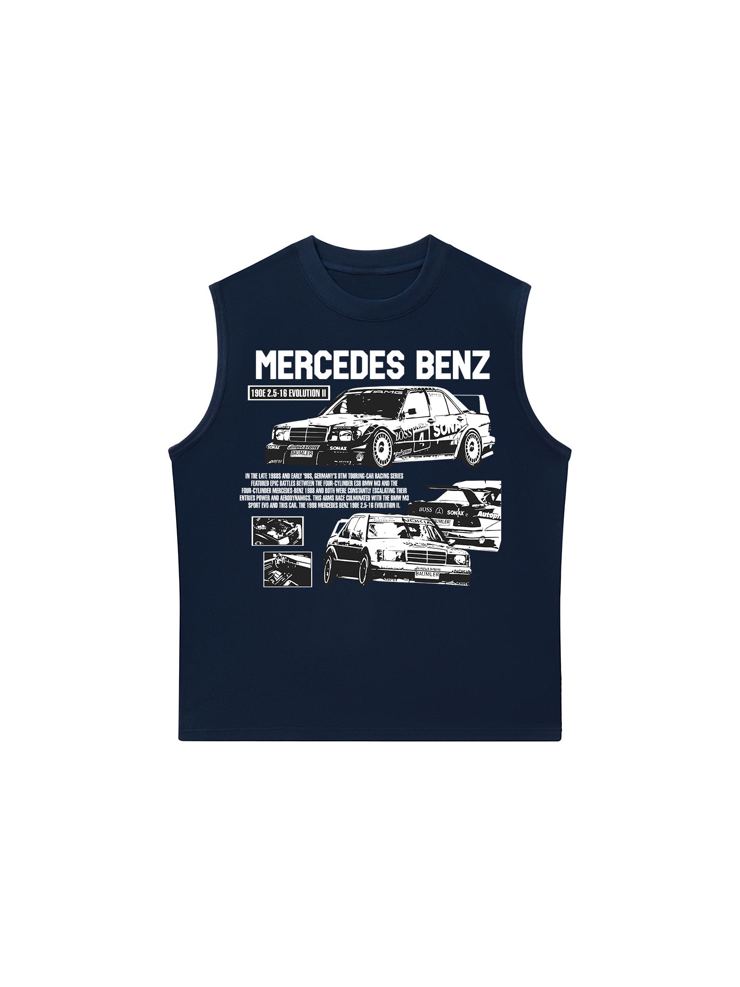 Áo Ba Lỗ Relaxed Fit Mercedes Evolution II